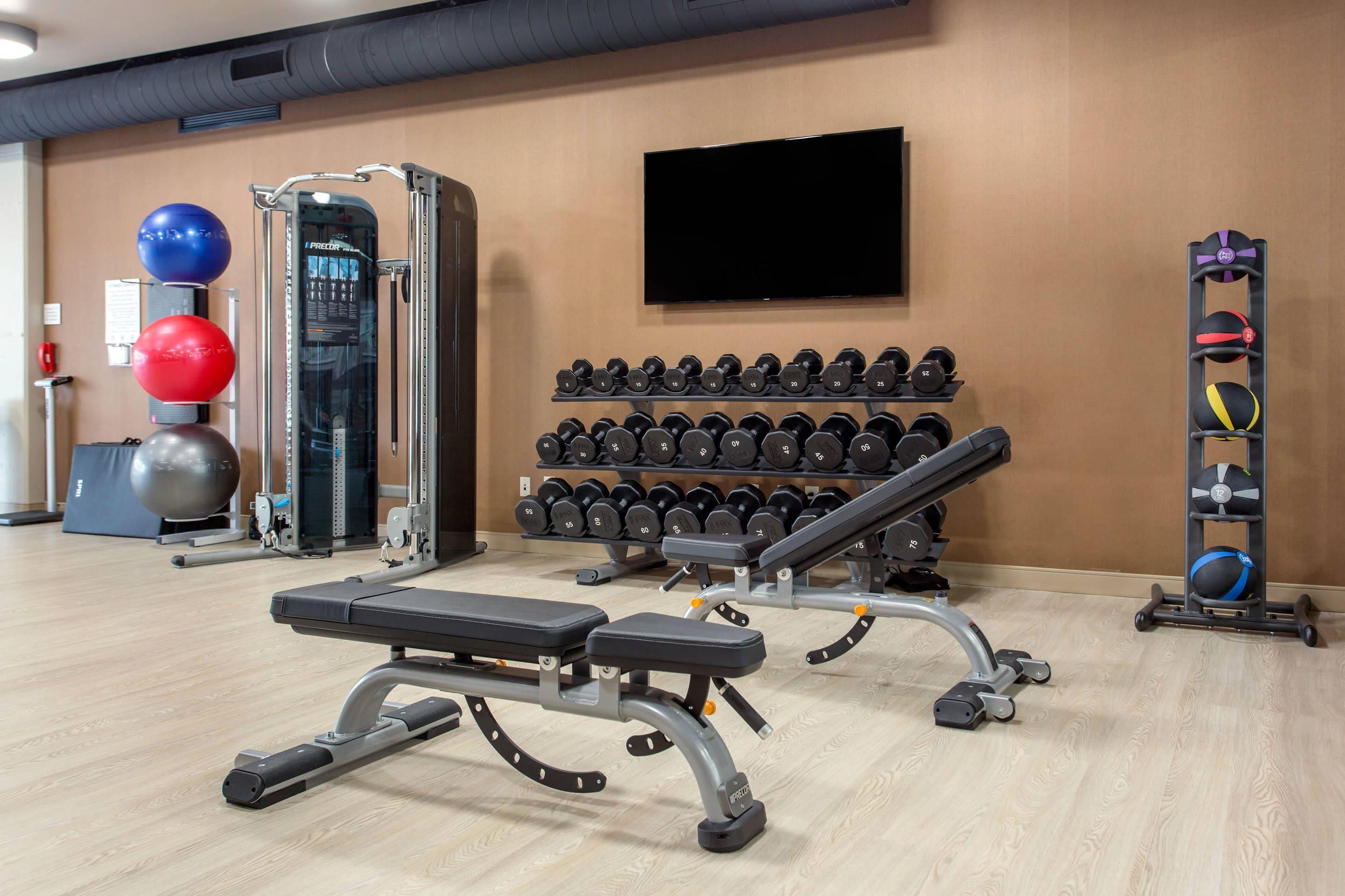 Fitness center | Cambria Hotel Downtown Asheville