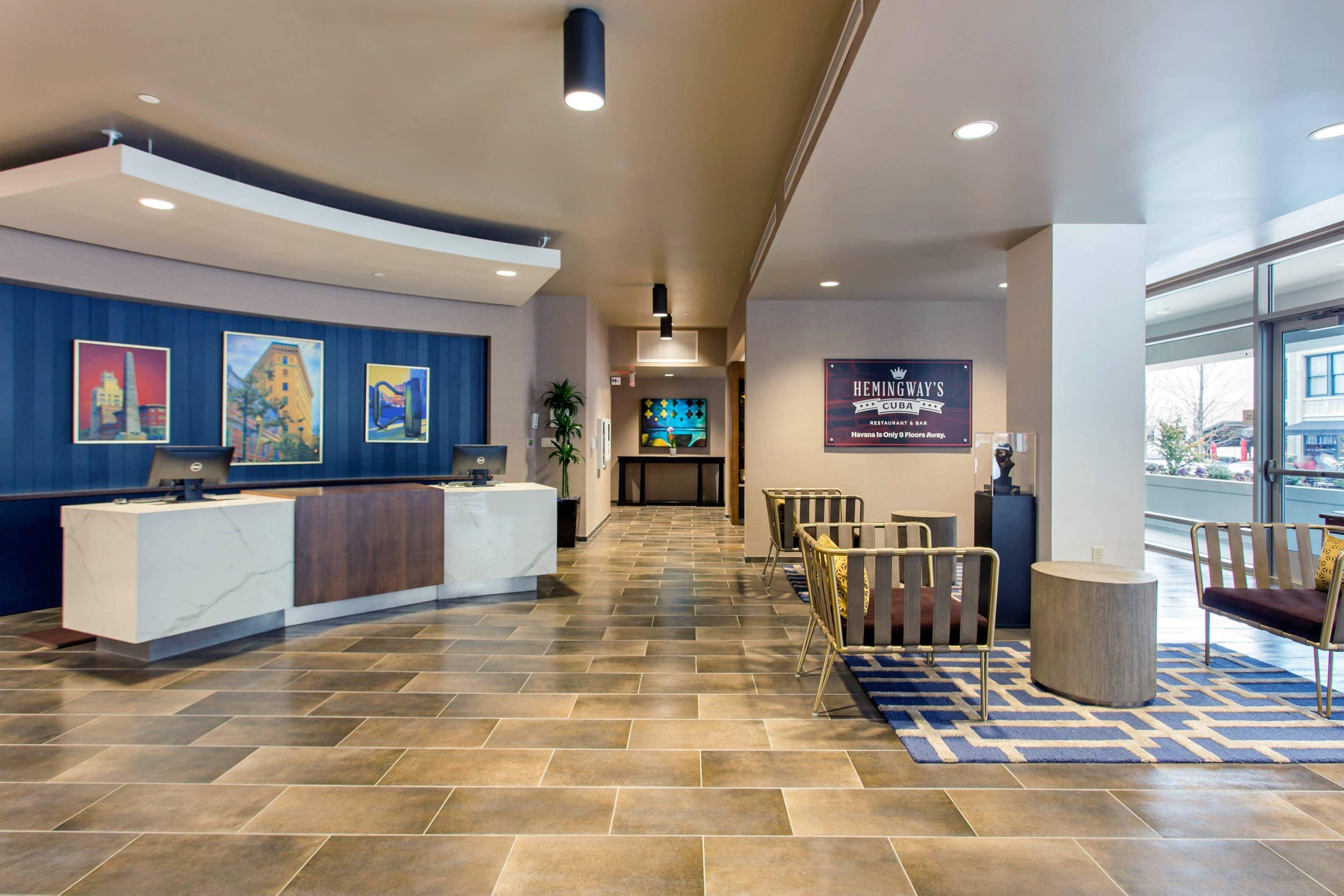 Hotel lobby | Cambria Hotel Downtown Asheville