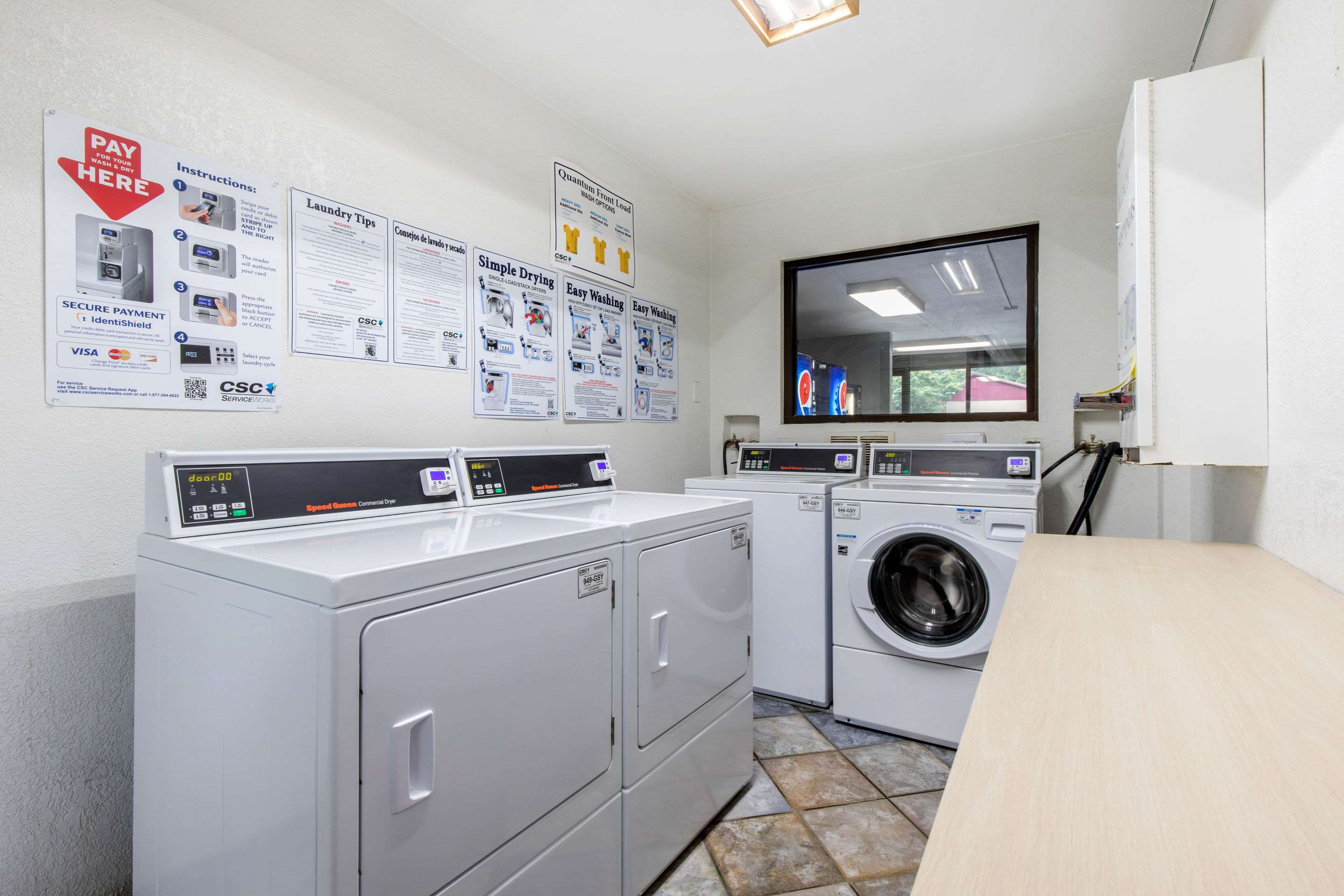 Guest laundry facilities | Rodeway Inn Winston Salem Route 52