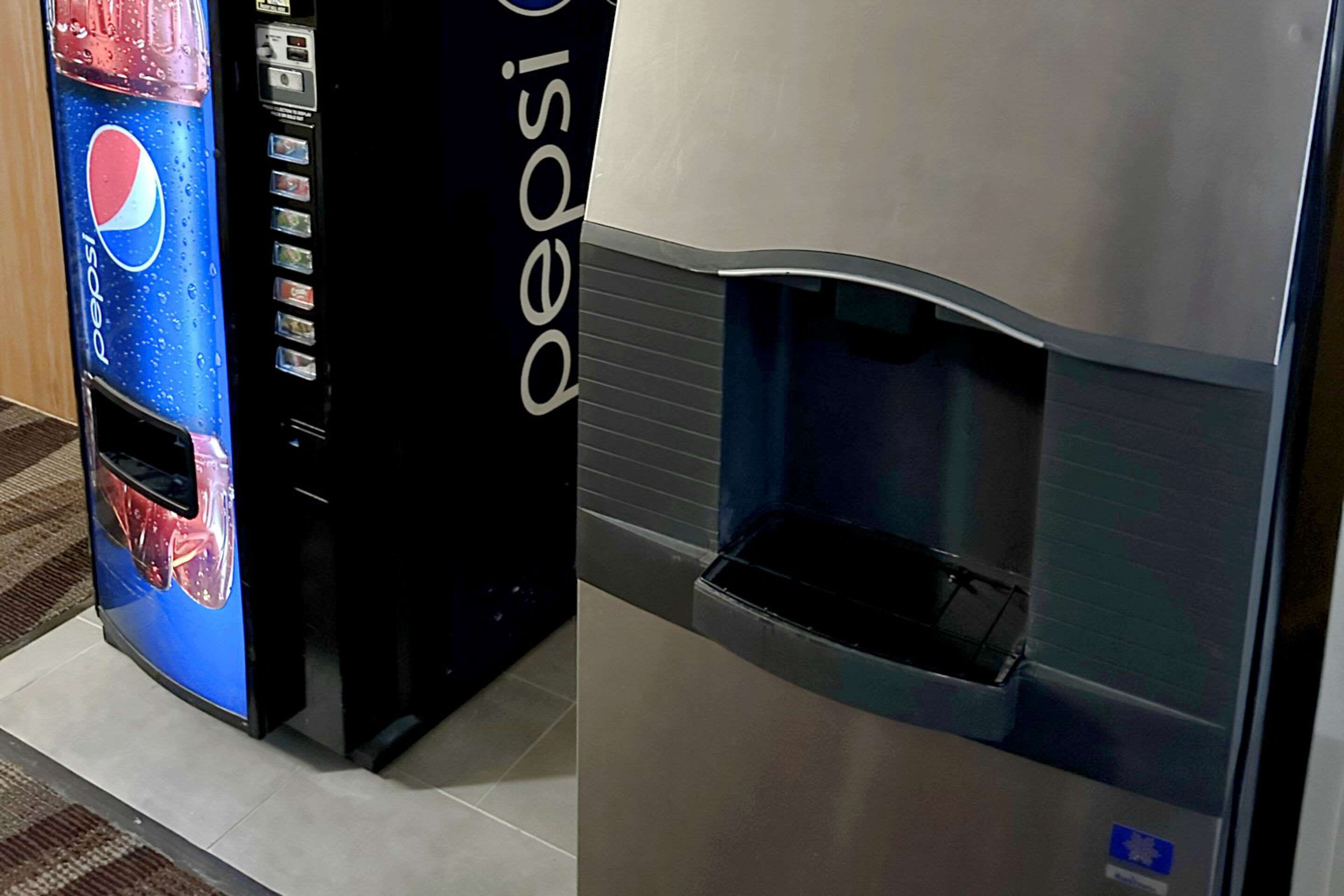 Hotel vending area