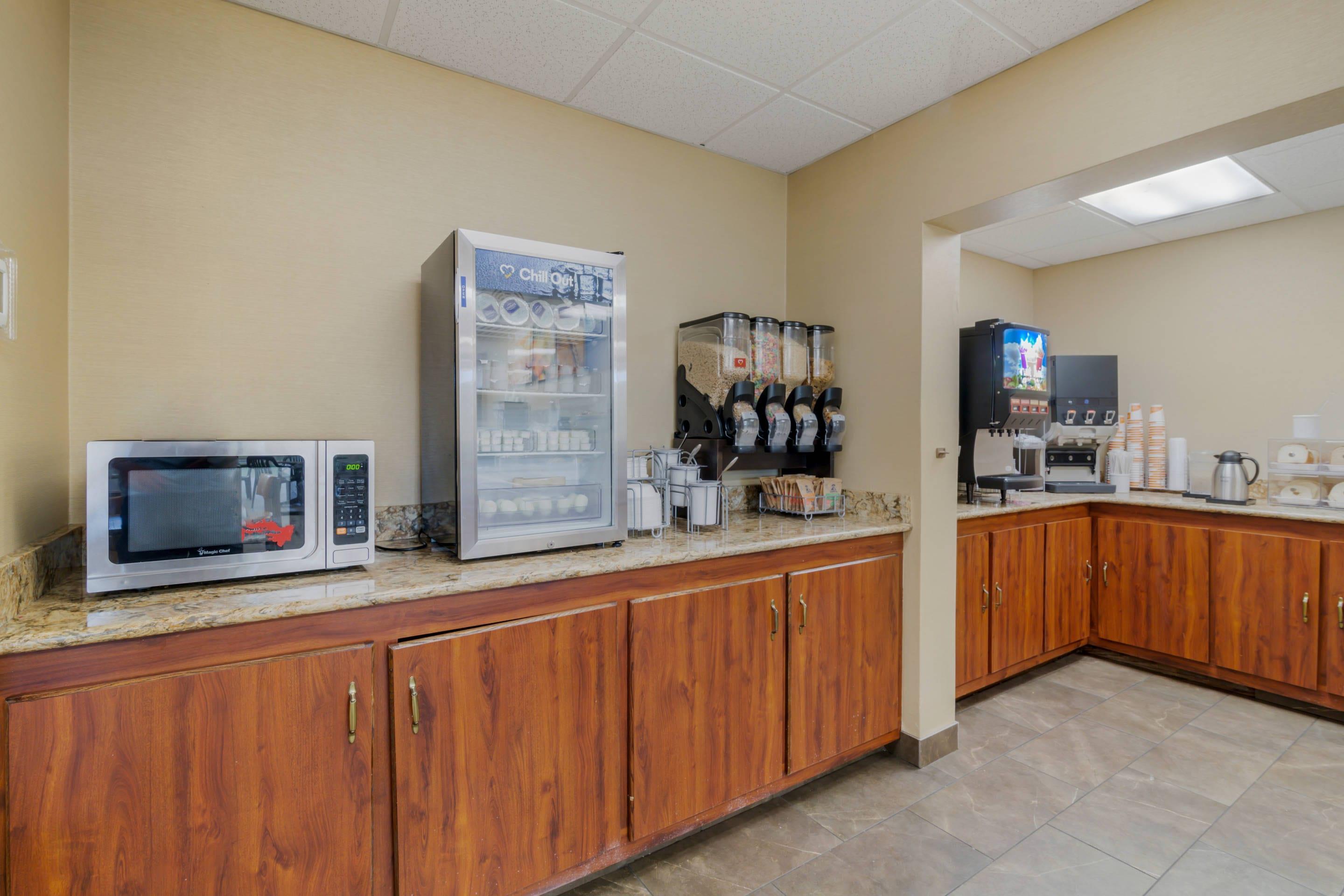 Breakfast area