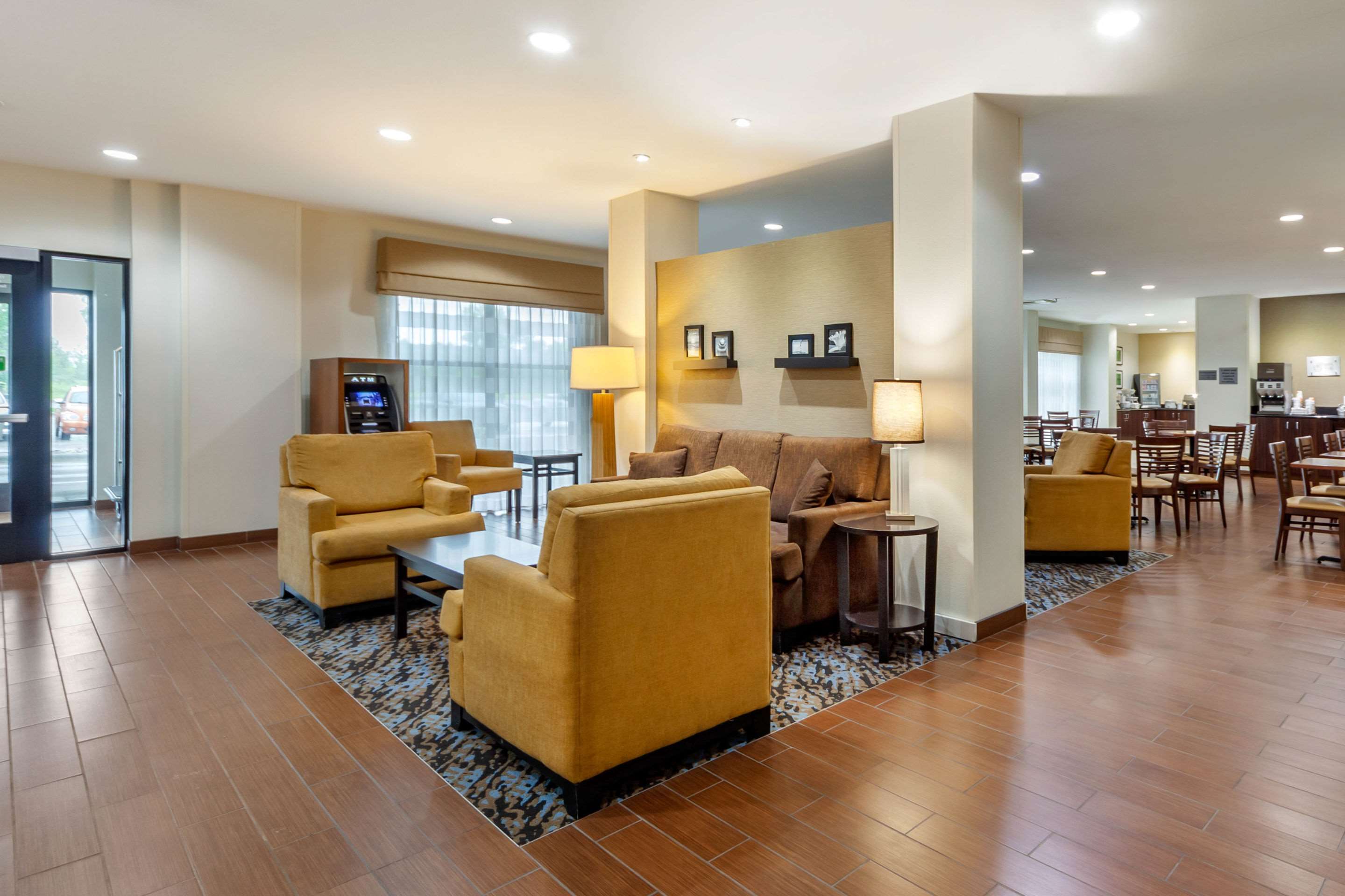 Hotel lobby