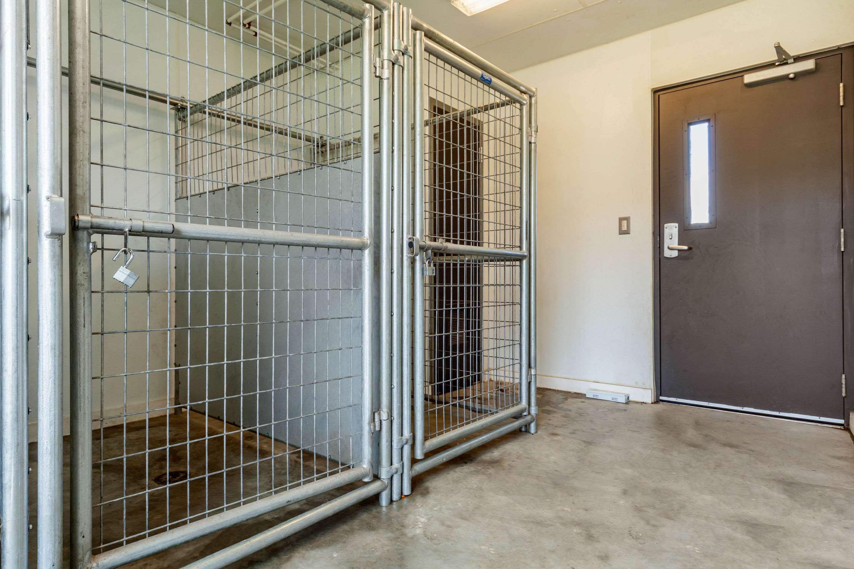 Dog kennel | Sleep Inn & Suites Devils Lake