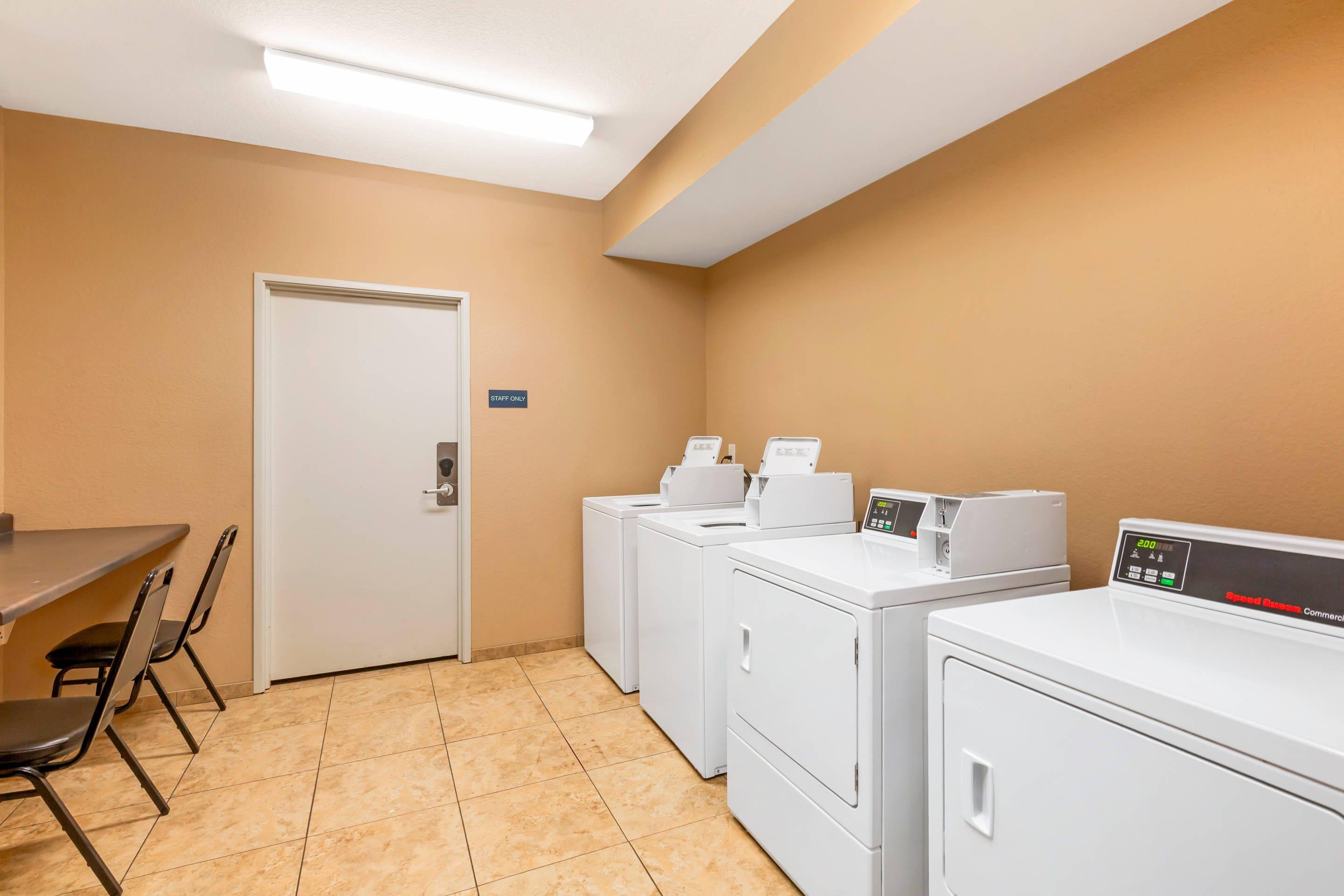Guest laundry facilities | MainStay Suites Stanley