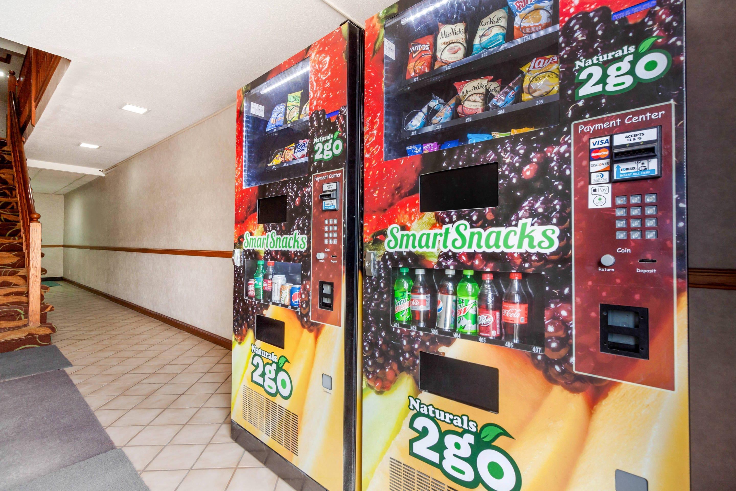 Hotel vending area