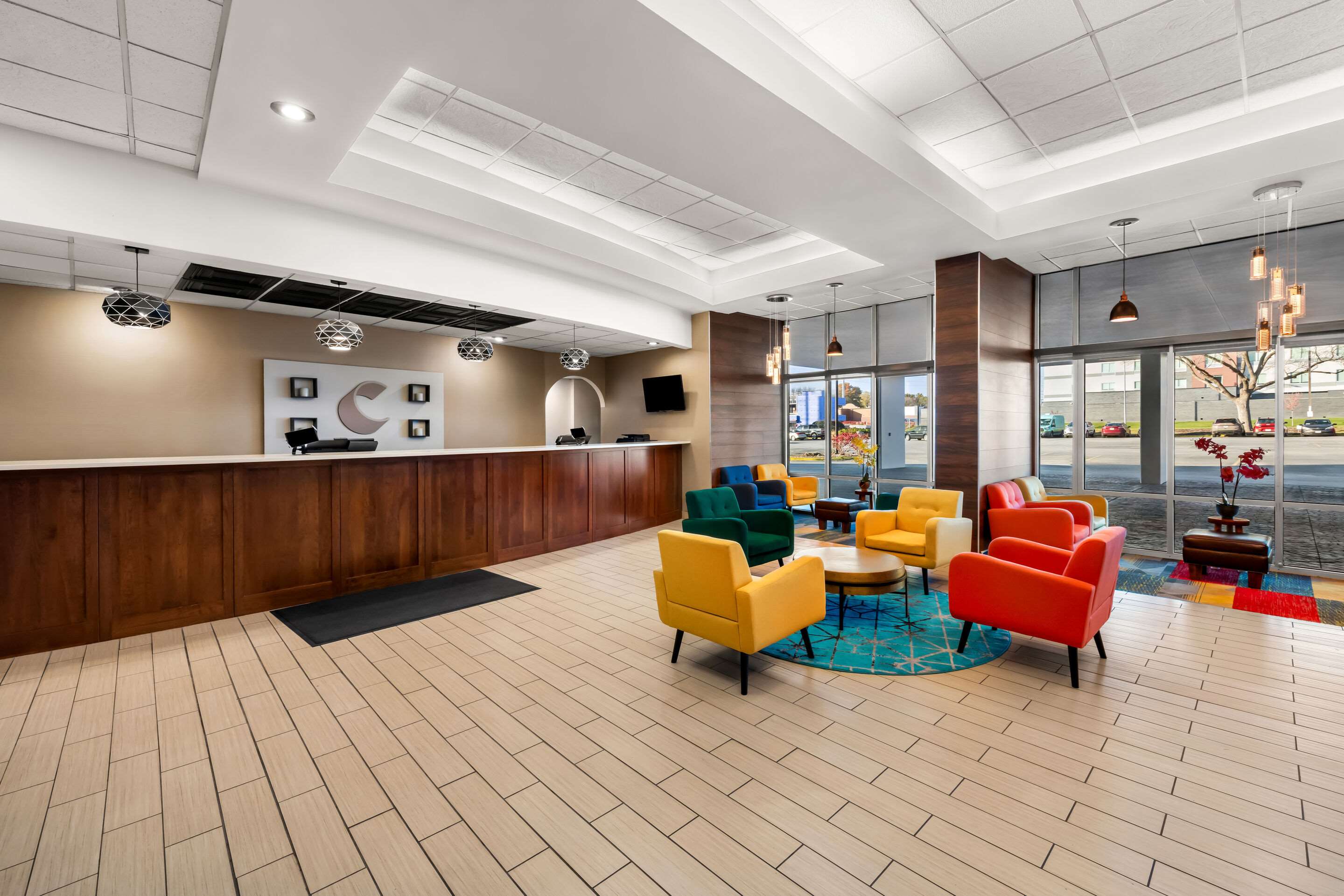 Hotel lobby