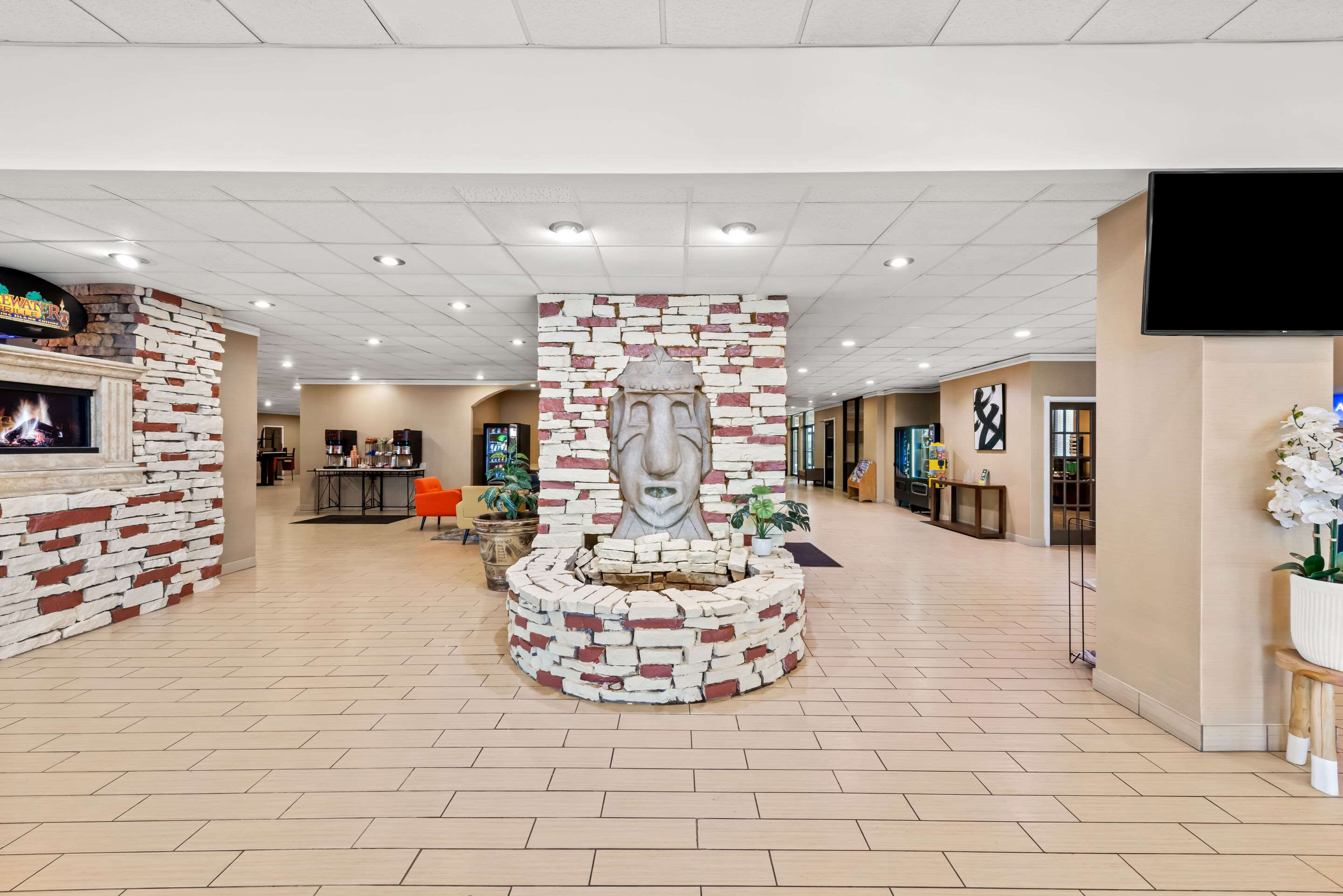 Hotel lobby