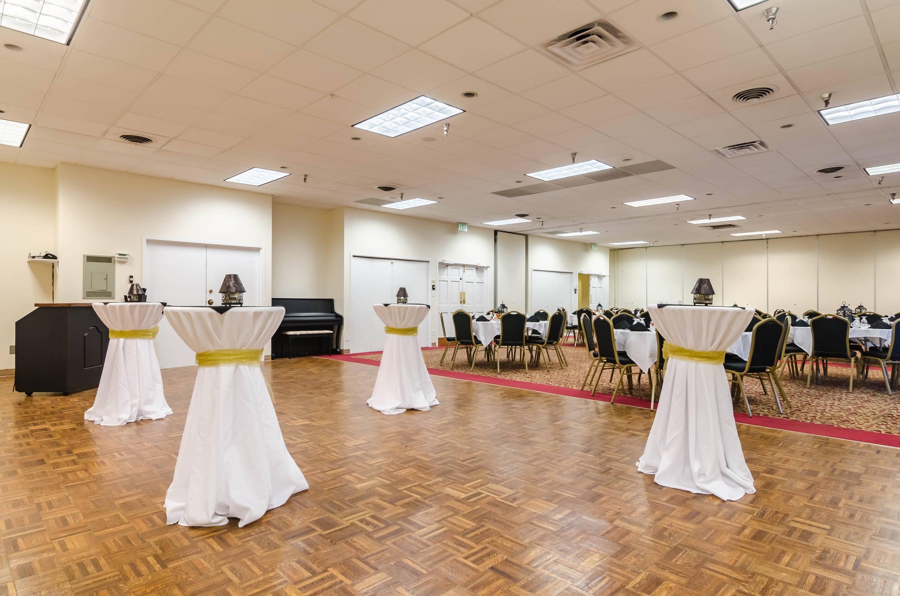 Large space for receptions, parties, anniversaries, and business meetings