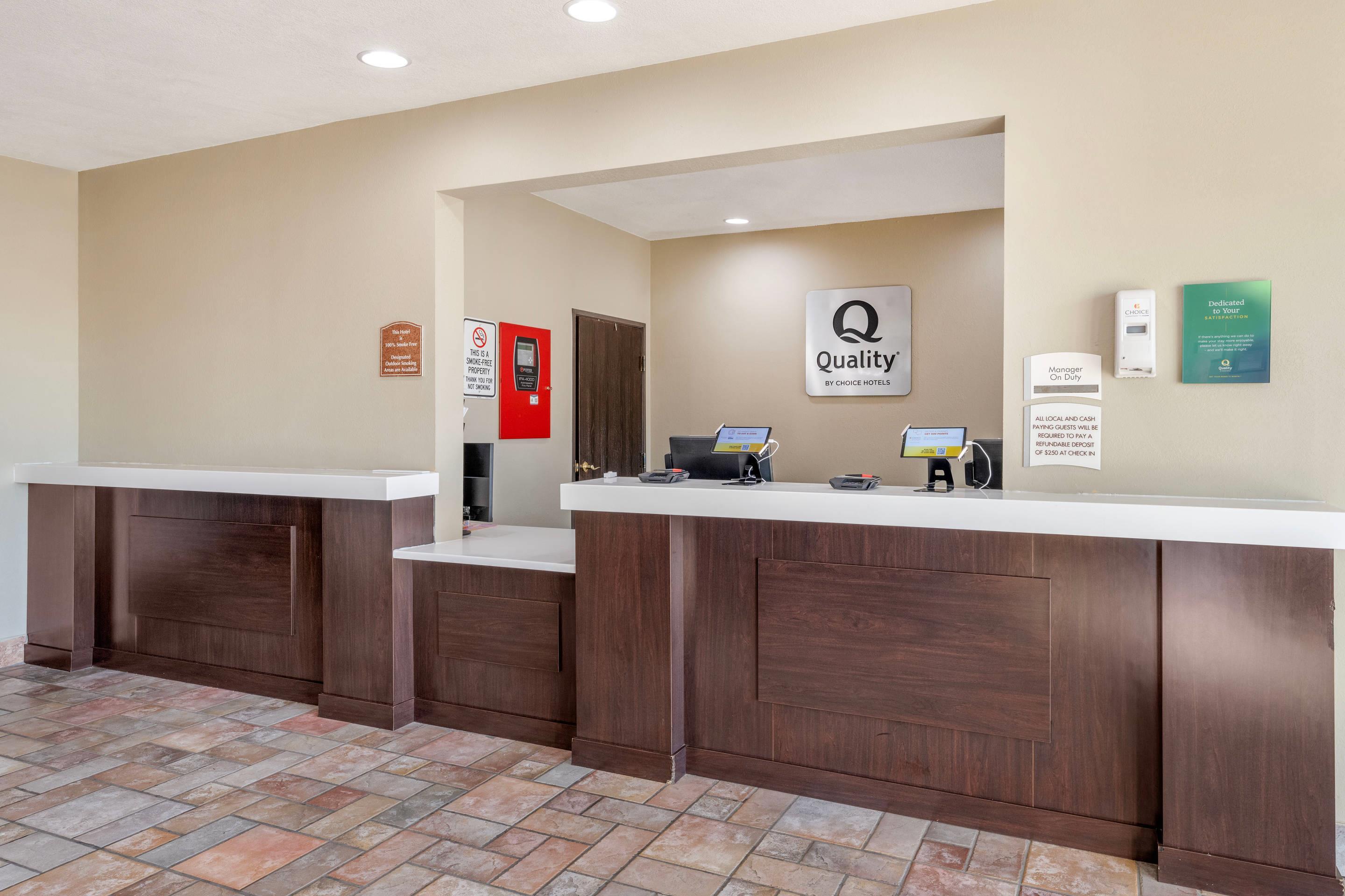 Front desk