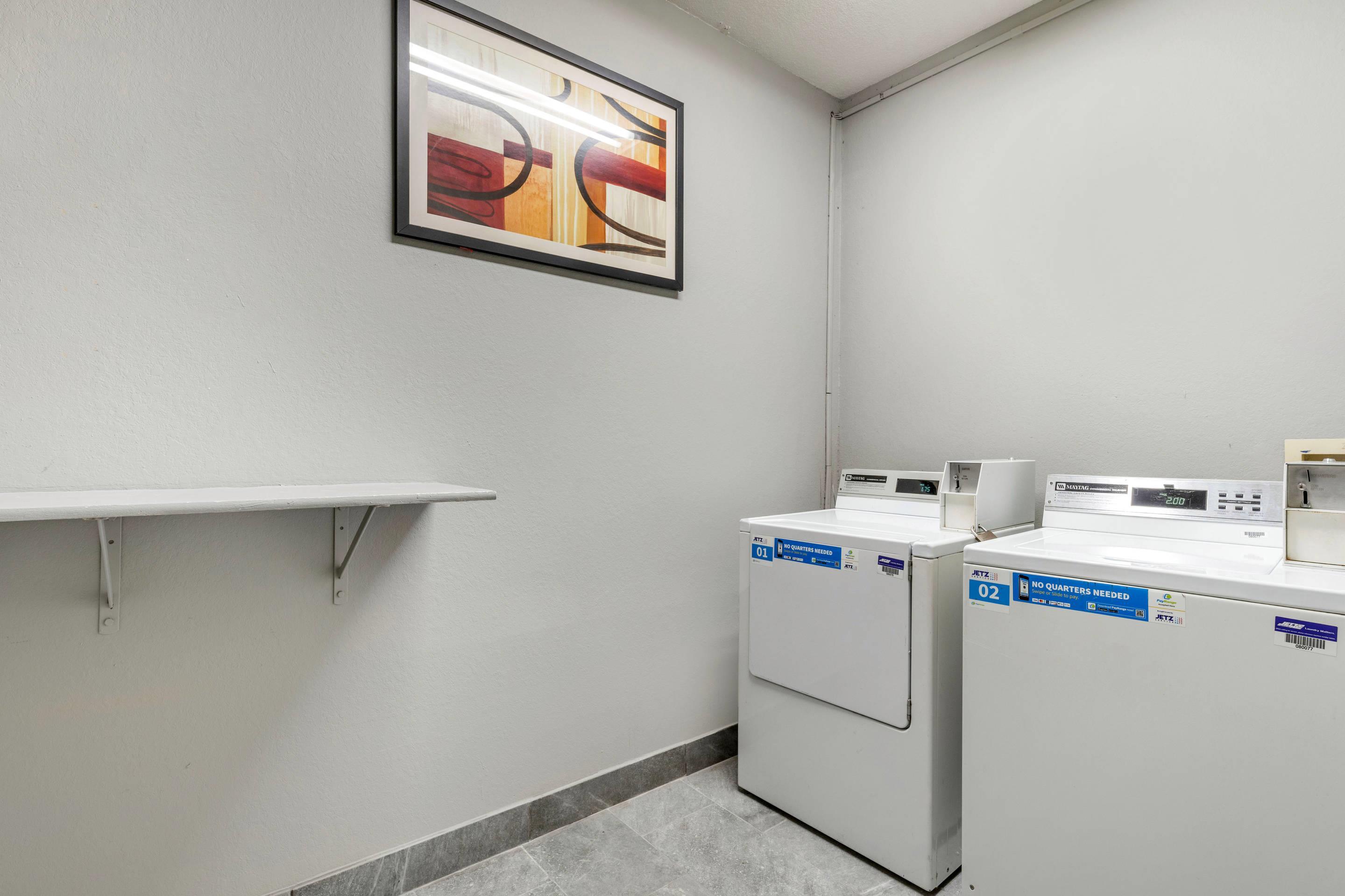 Guest laundry facilities