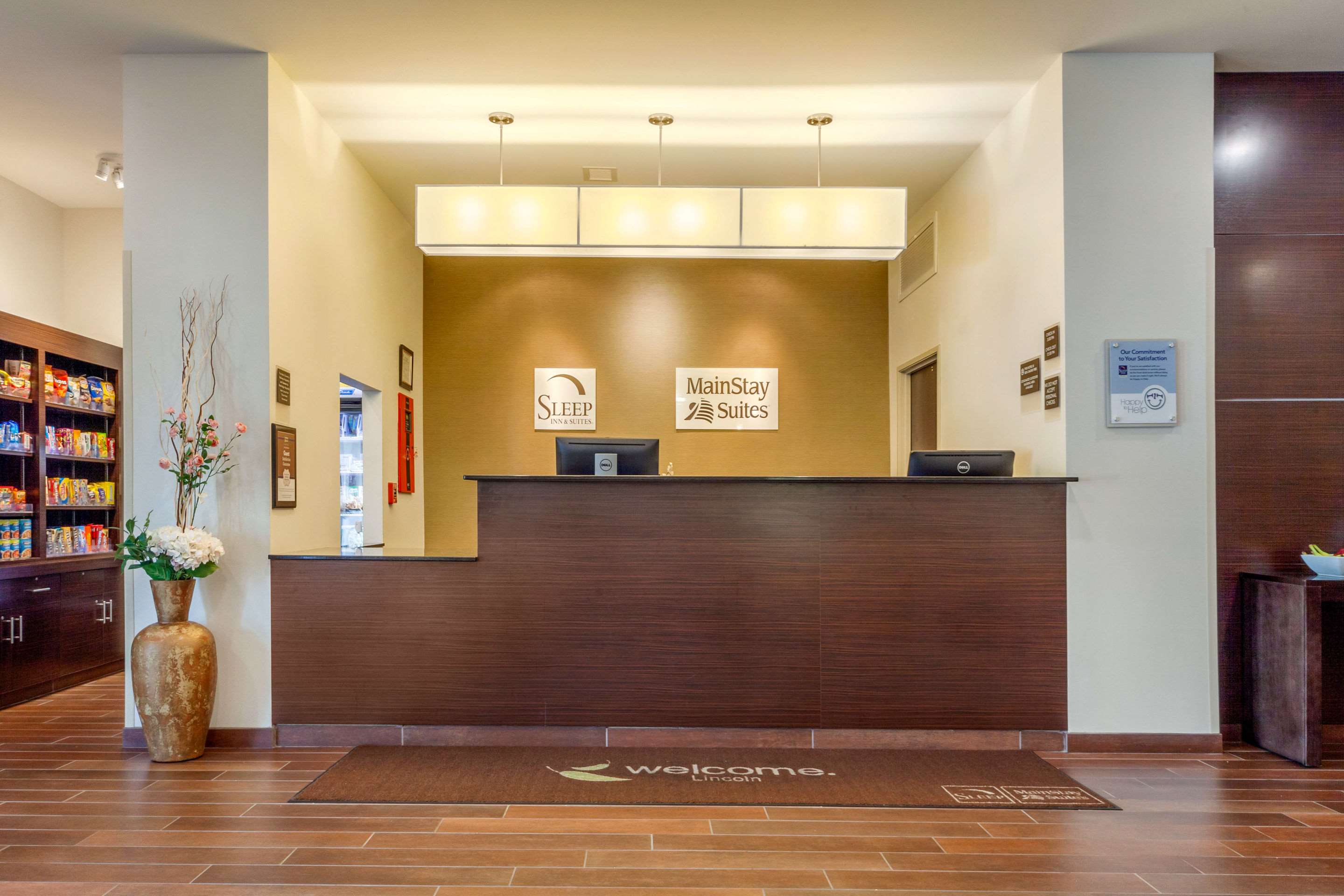 Front desk
