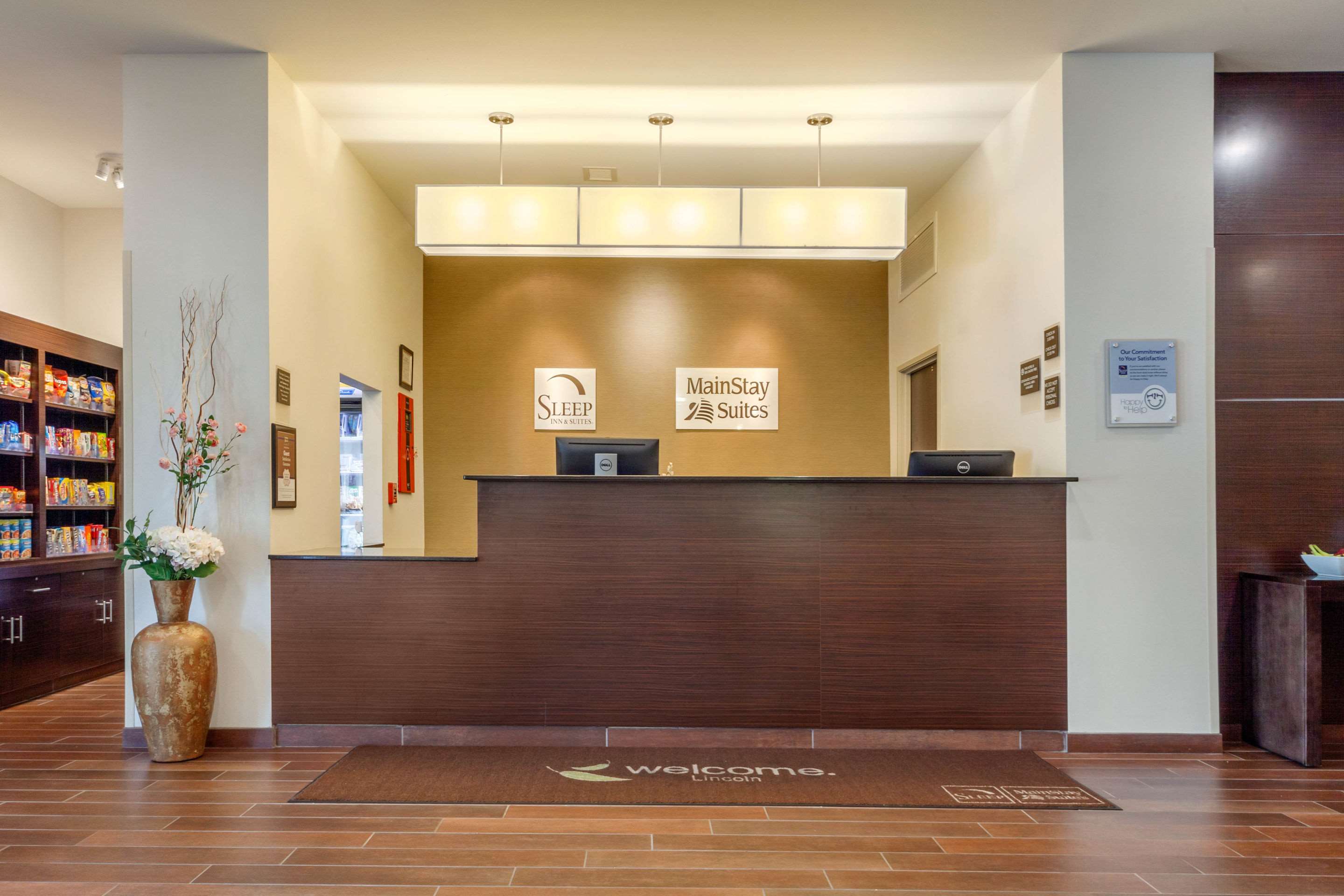Front desk | MainStay Suites Lincoln University Area