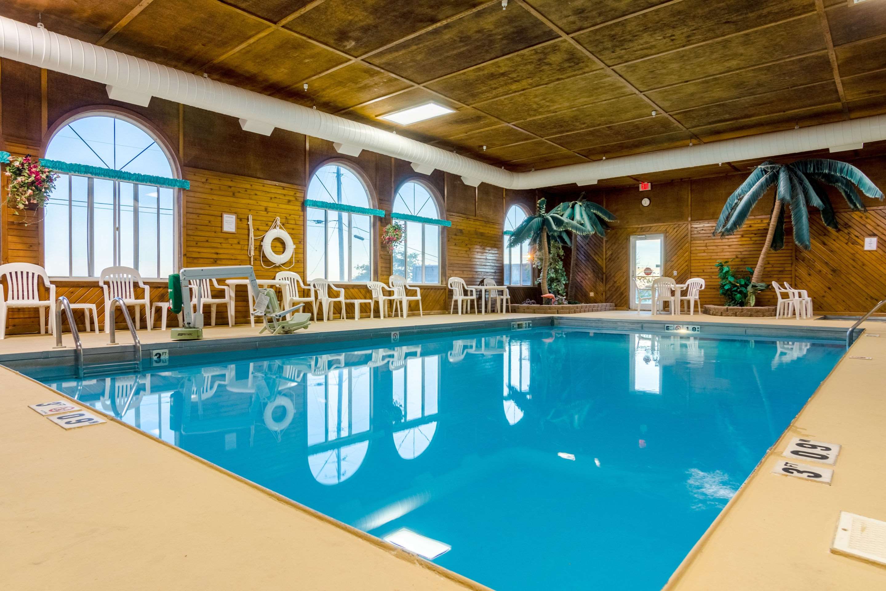 Indoor heated pool | Quality Inn Alliance