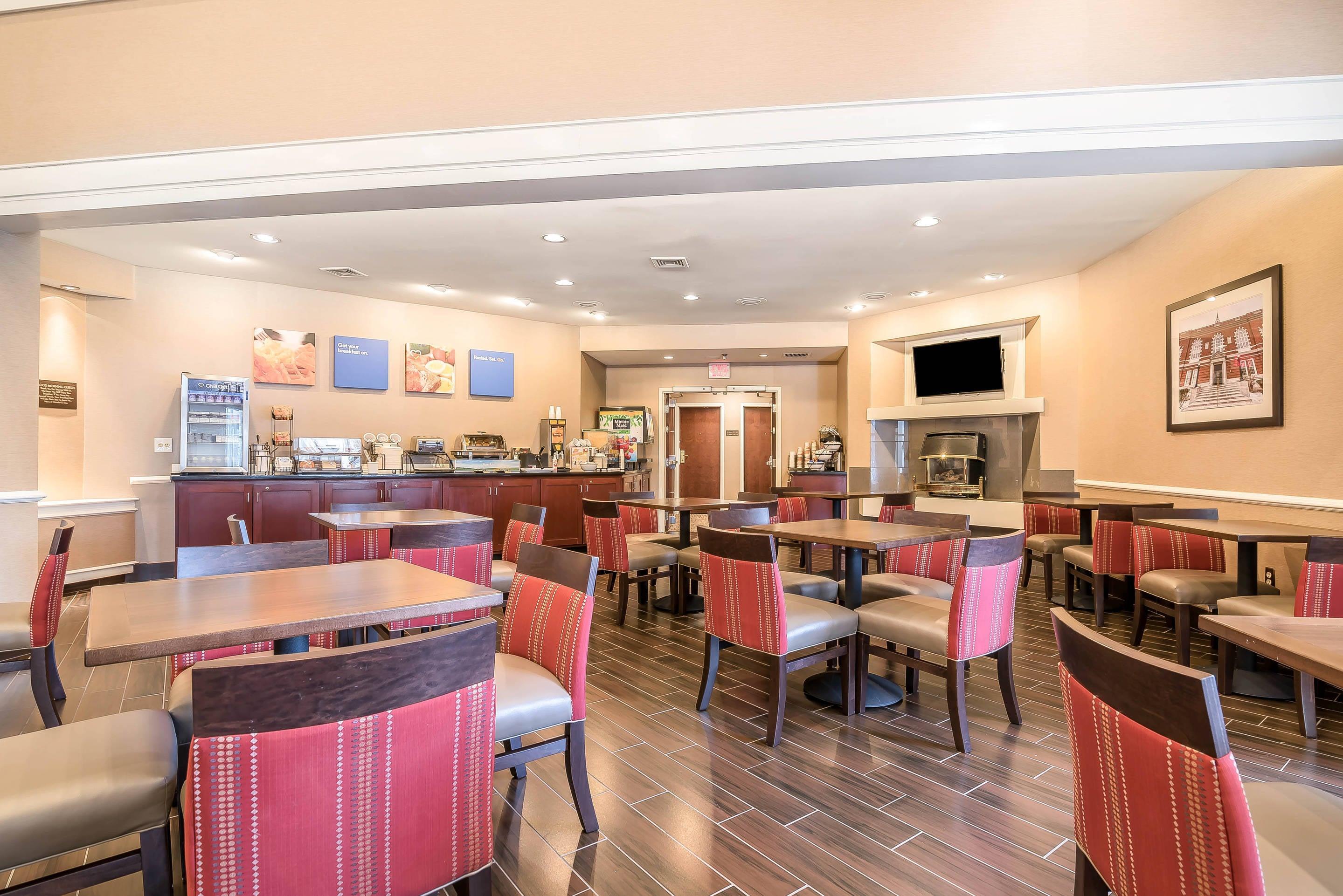 Breakfast area