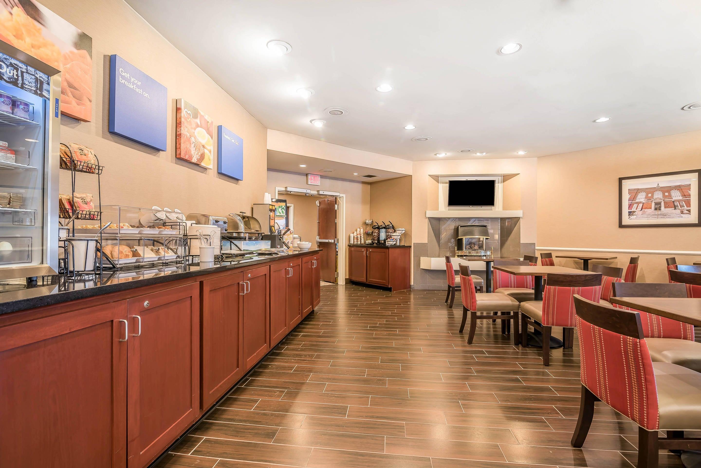 Breakfast area