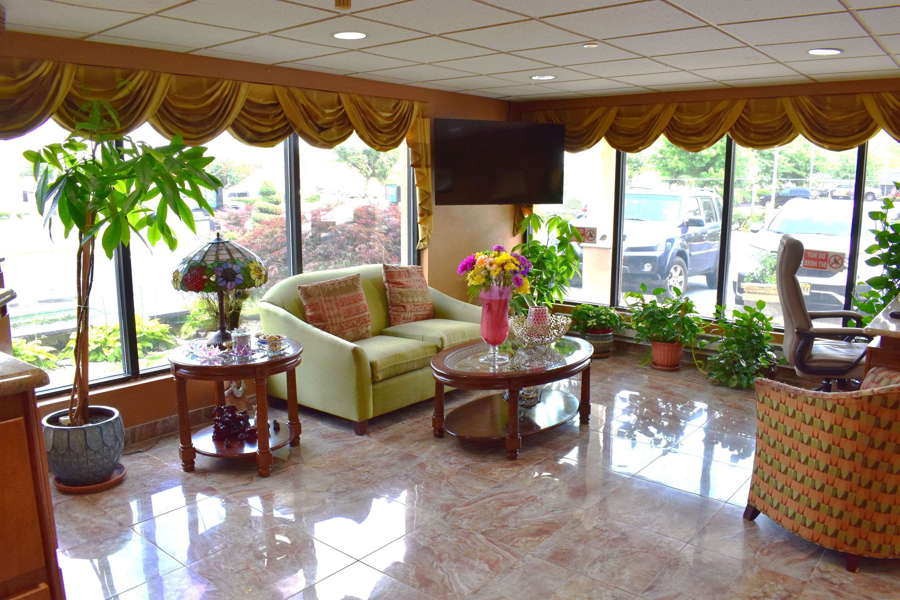 Hotel lobby