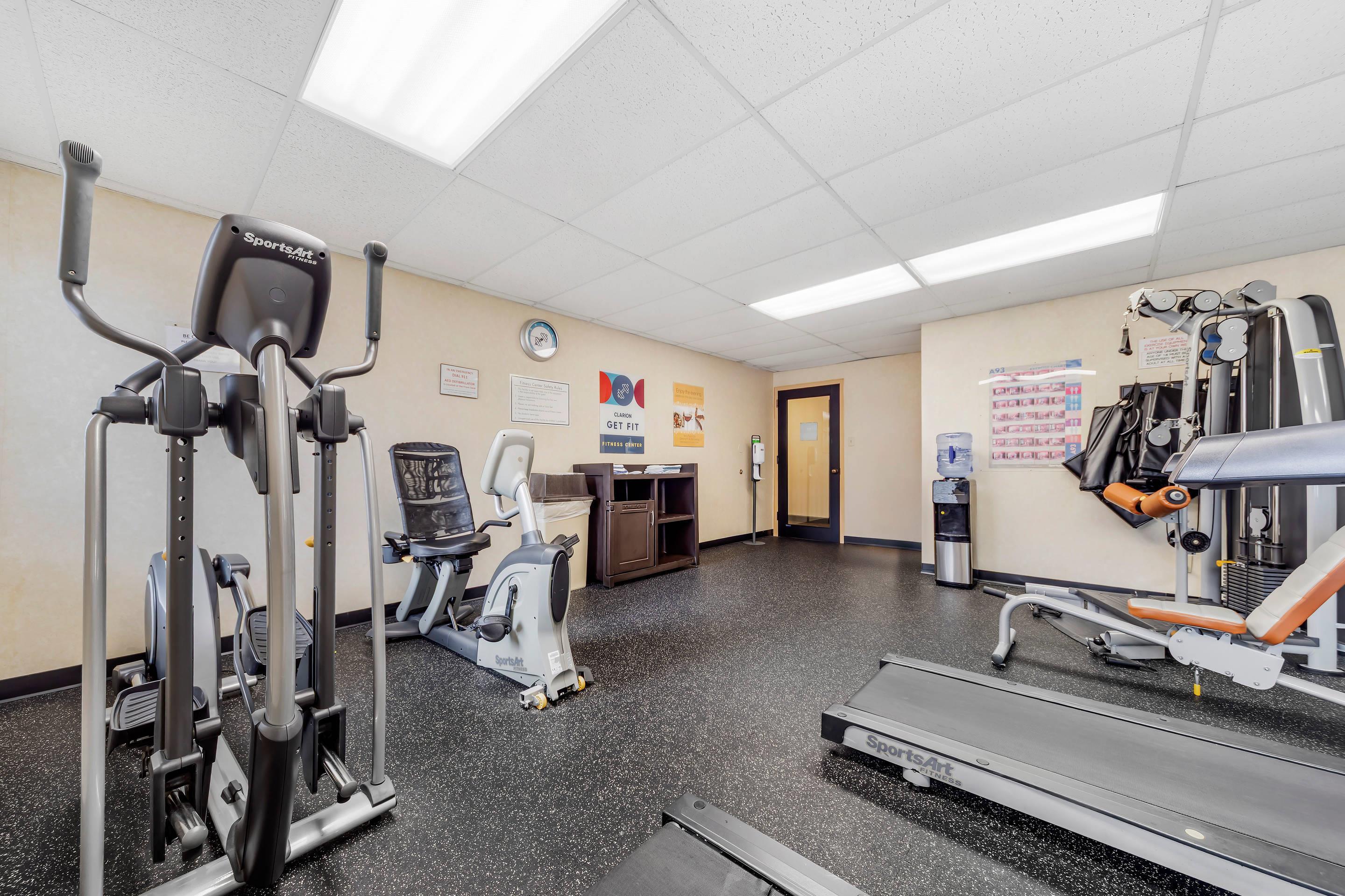 Fitness center | Clarion Hotel & Conference Center