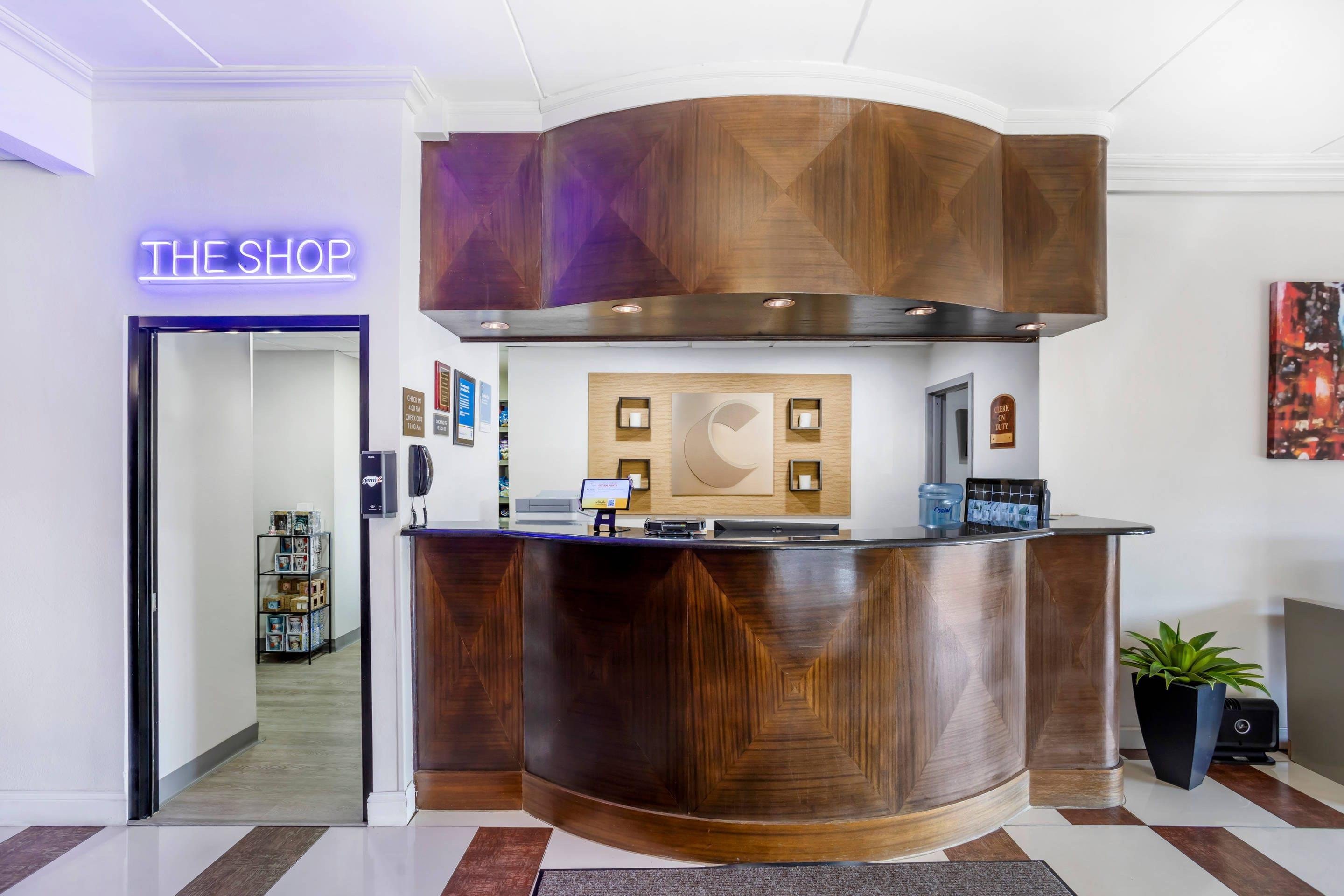 Front desk