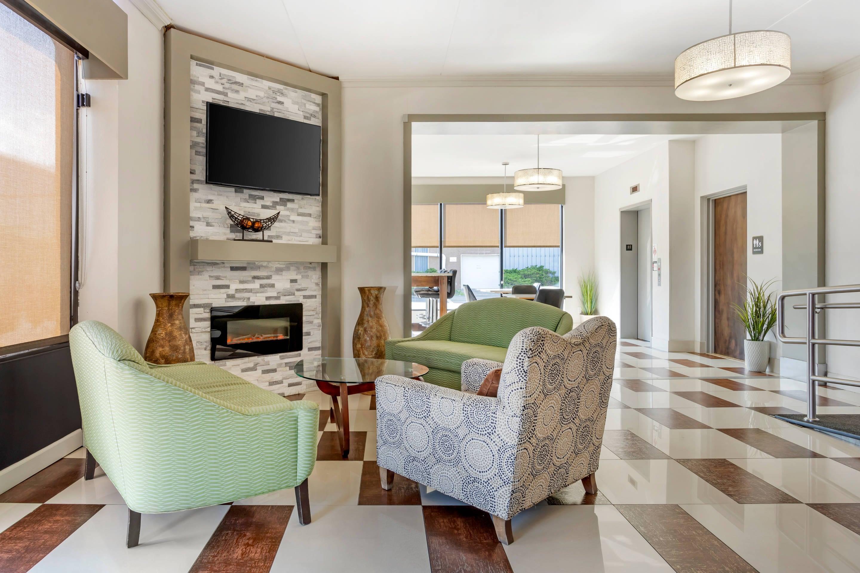 Hotel lobby