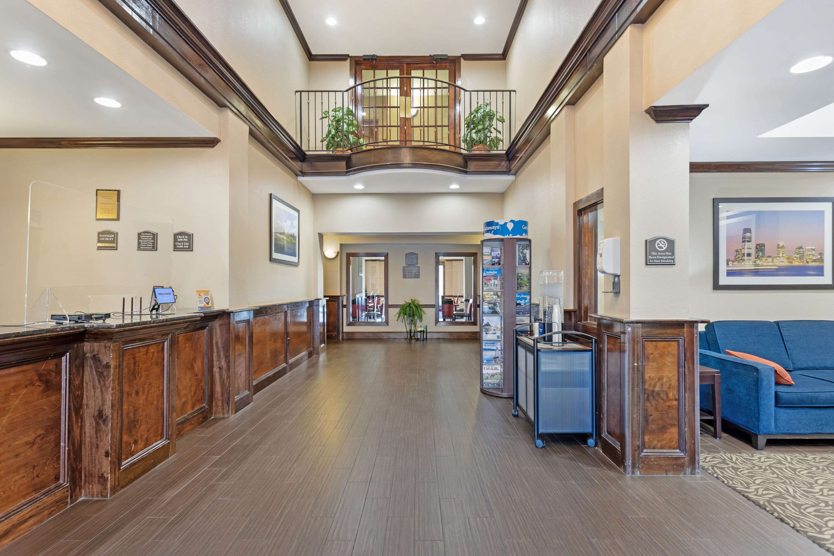 Hotel lobby