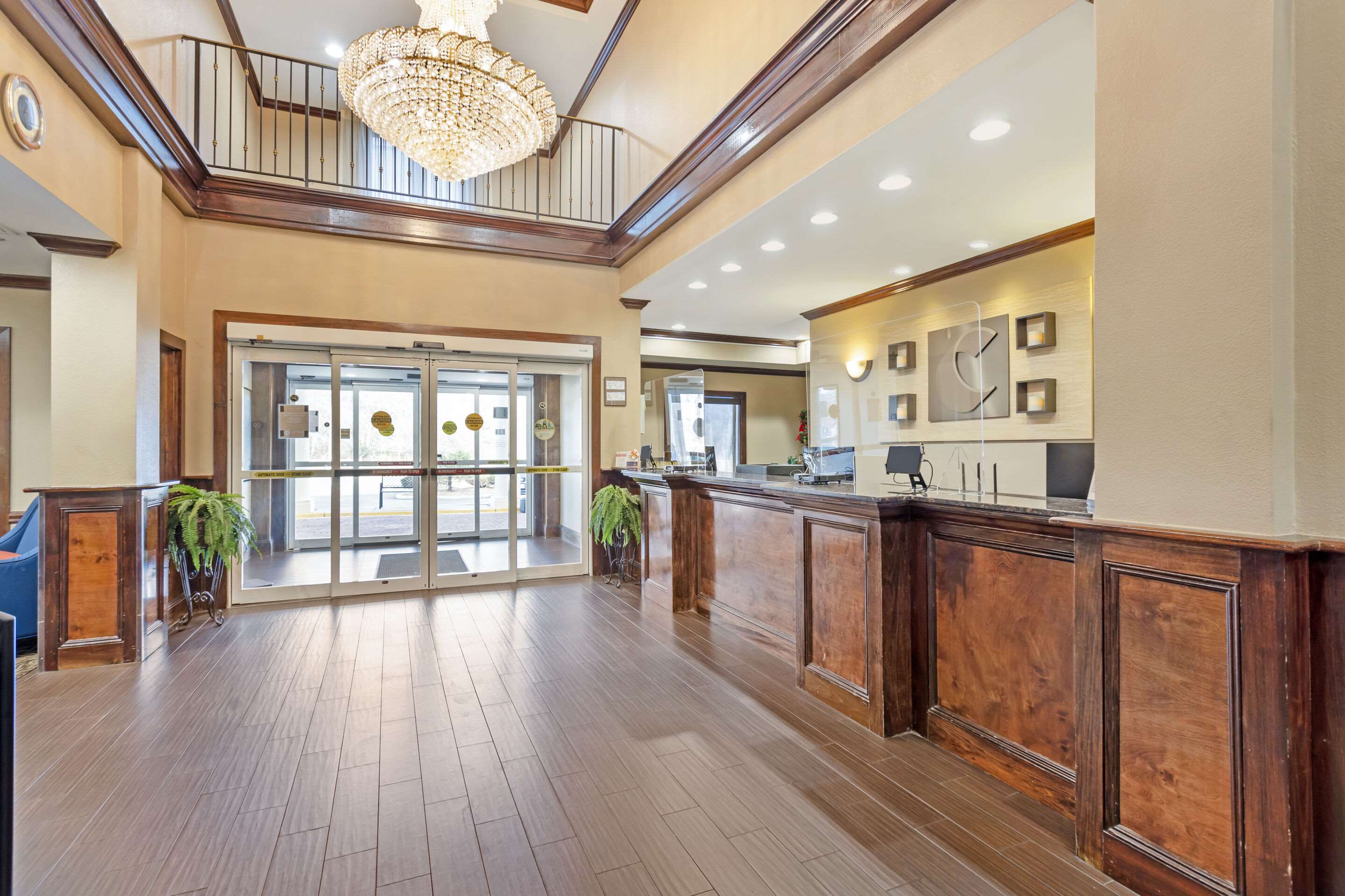 Front desk