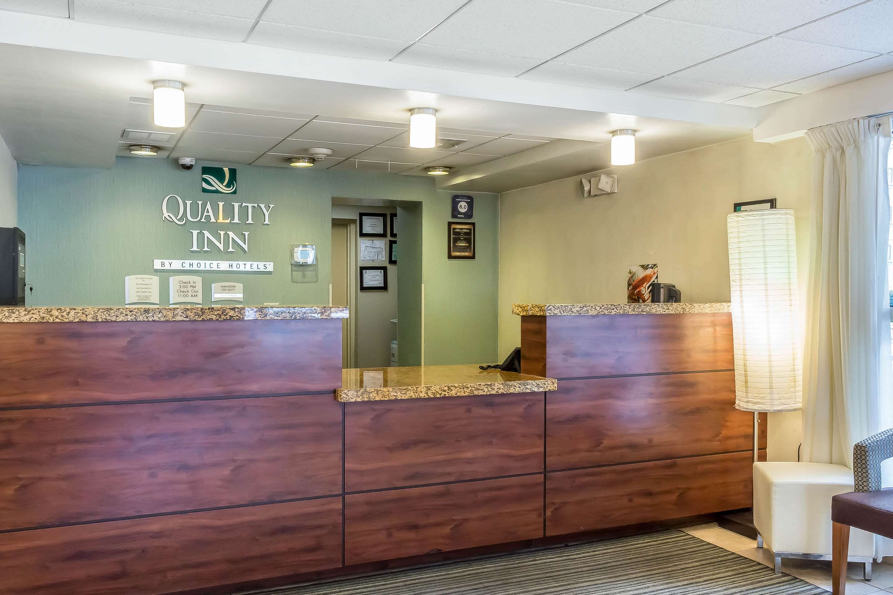 Front desk