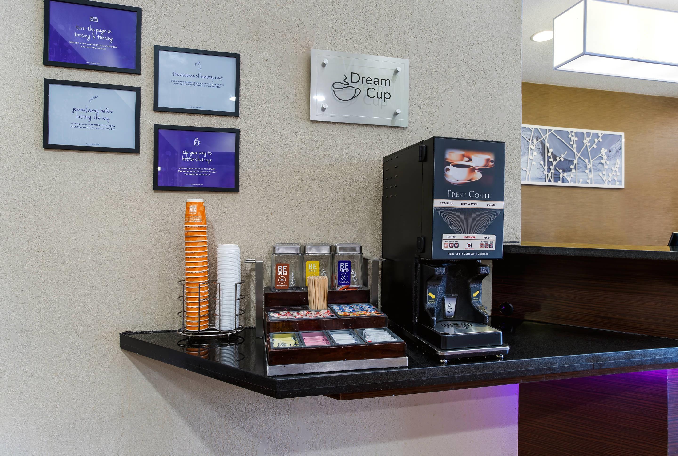 Free coffee | Sleep Inn University