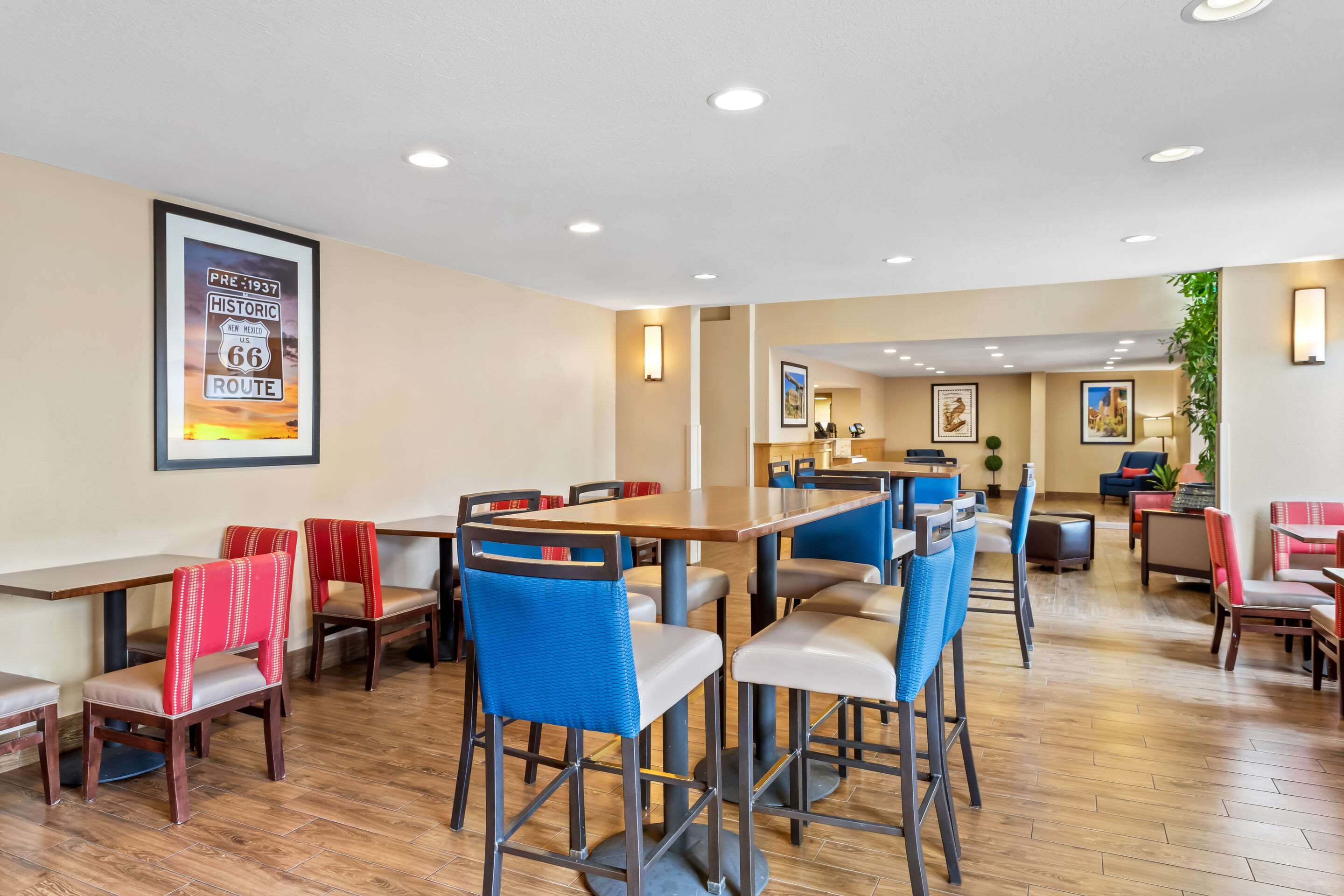 Breakfast area