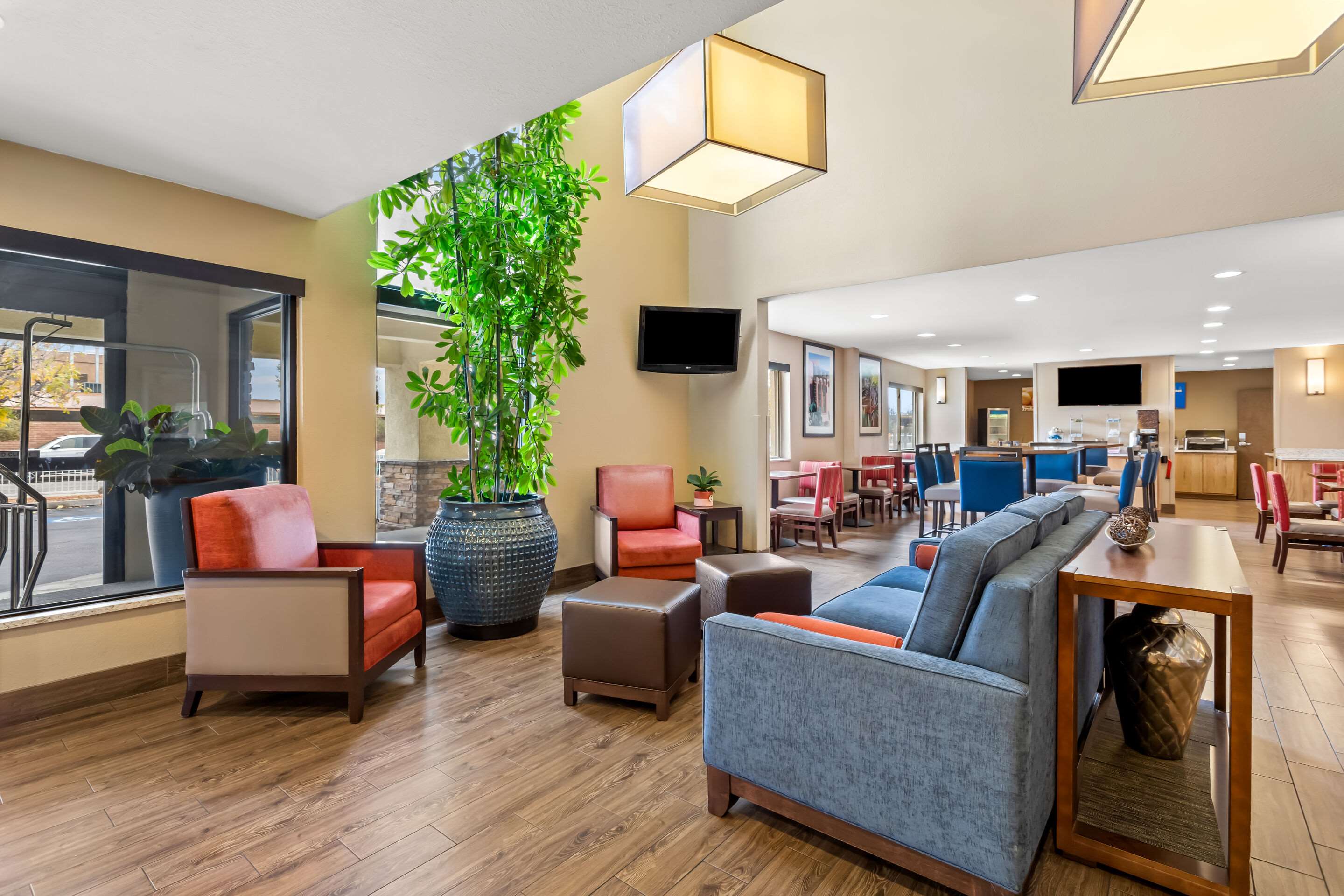 Hotel lobby