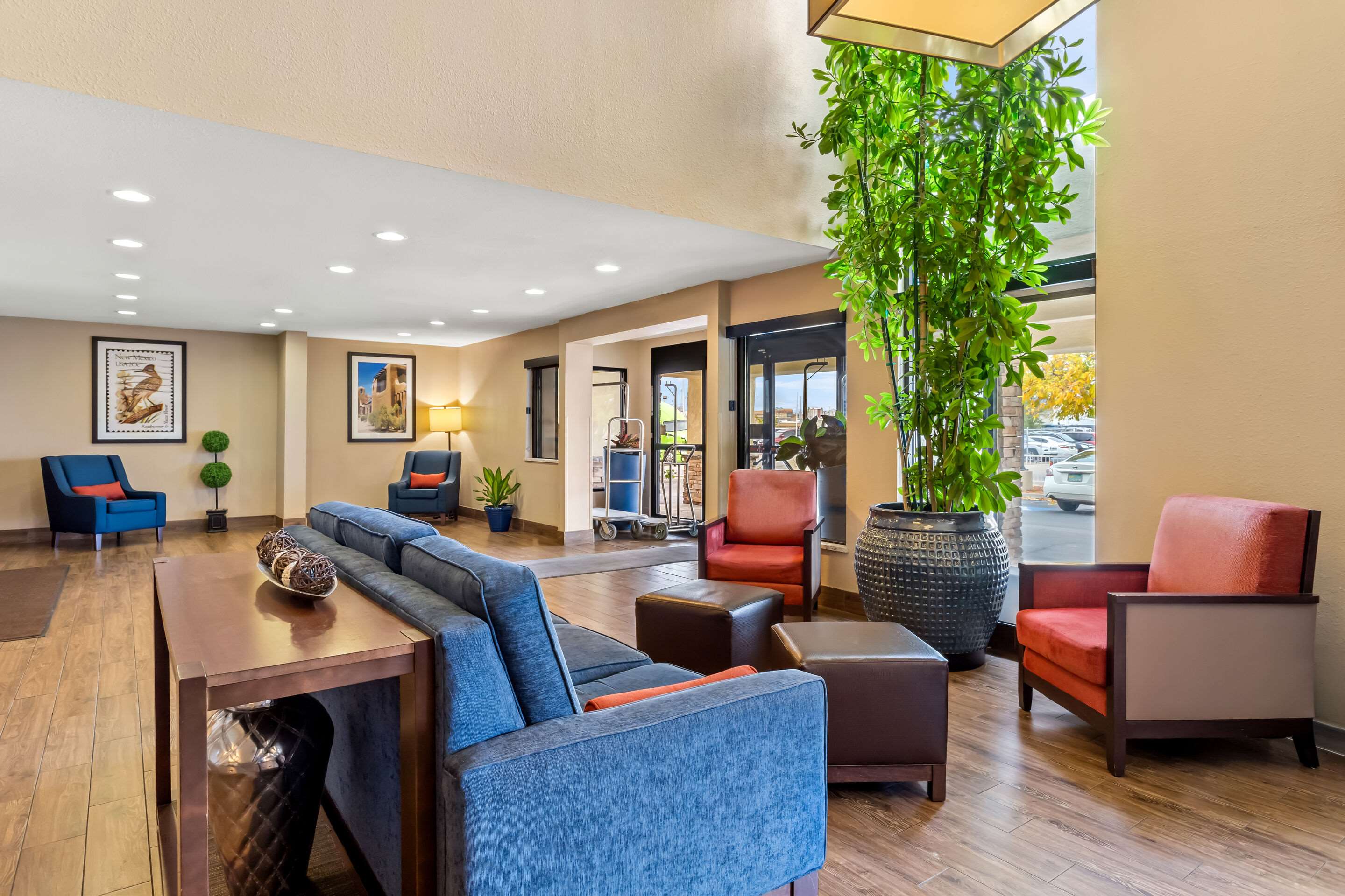 Hotel lobby