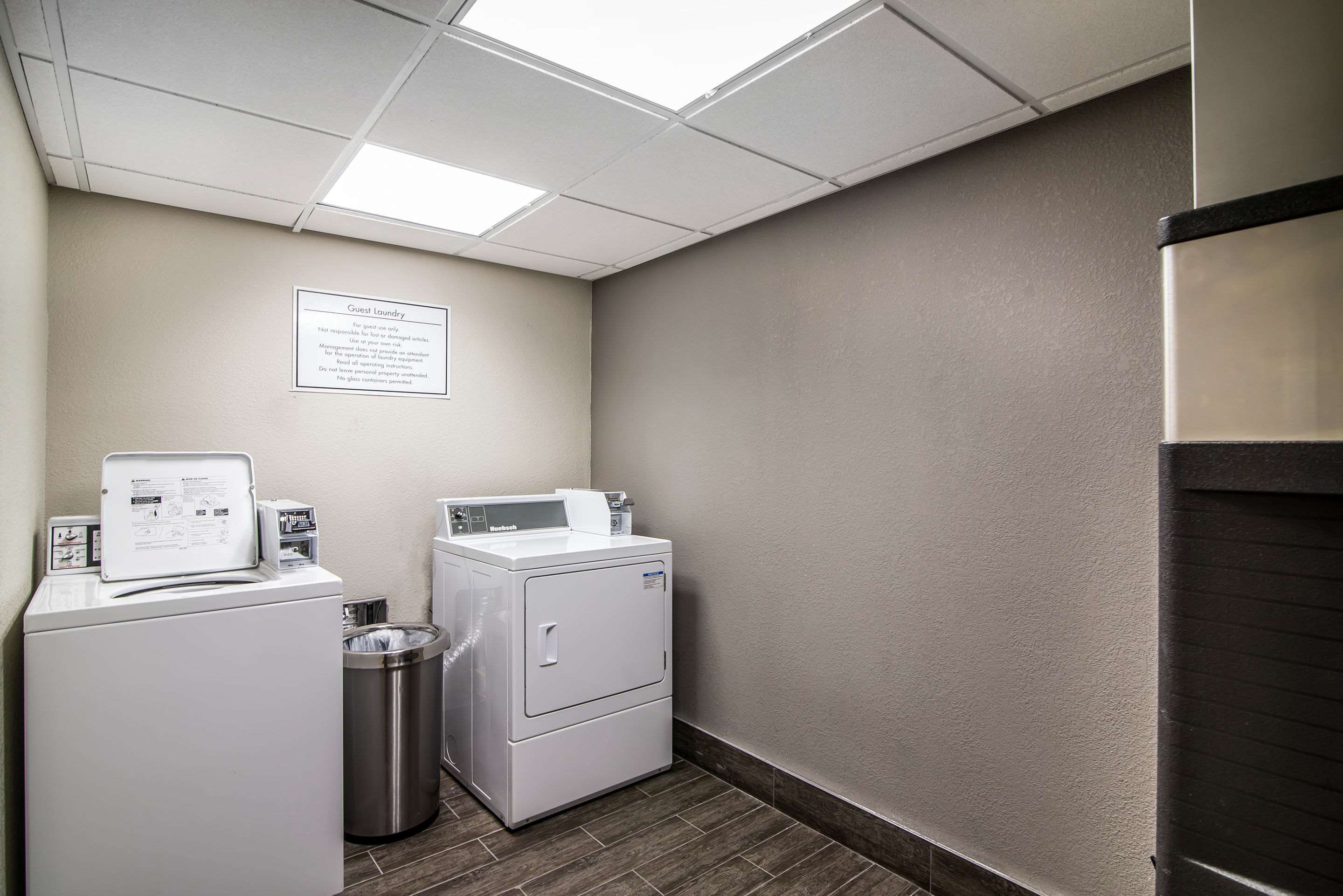 Guest laundry facilities