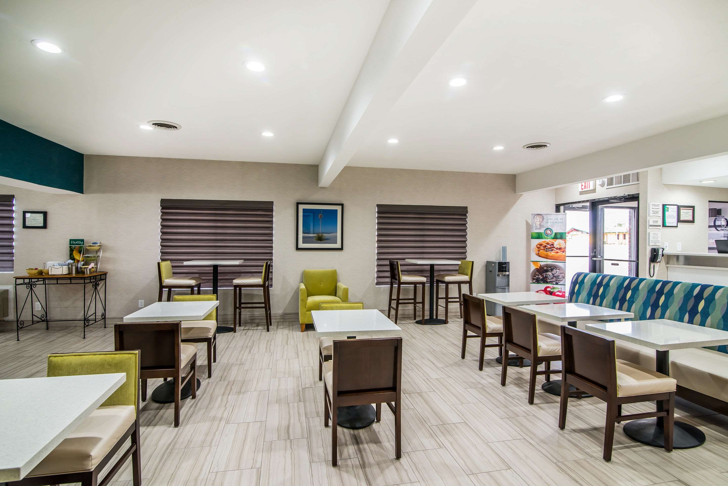Spacious breakfast area | Quality Inn & Suites Near White Sands National Monument