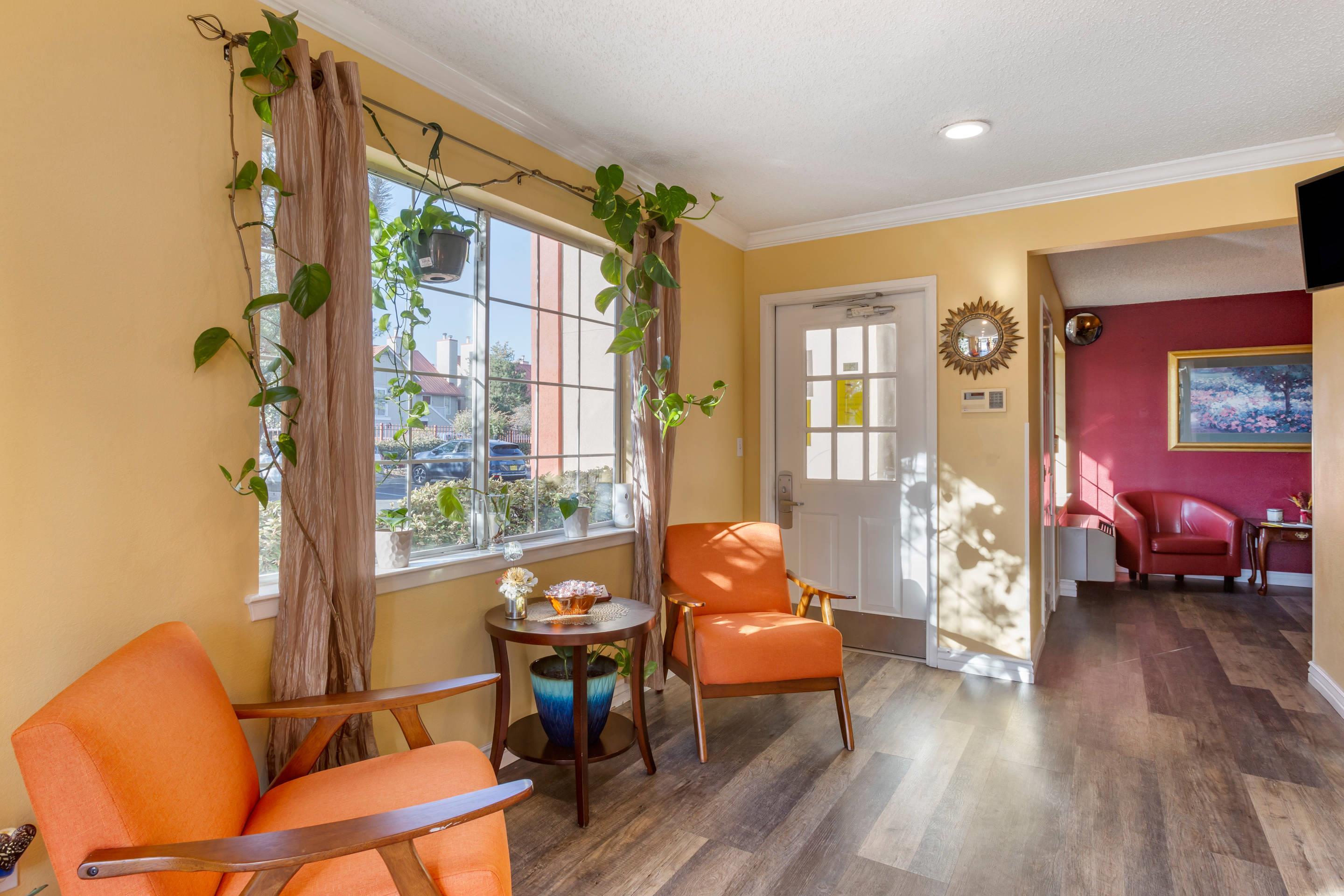 Lobby with sitting area