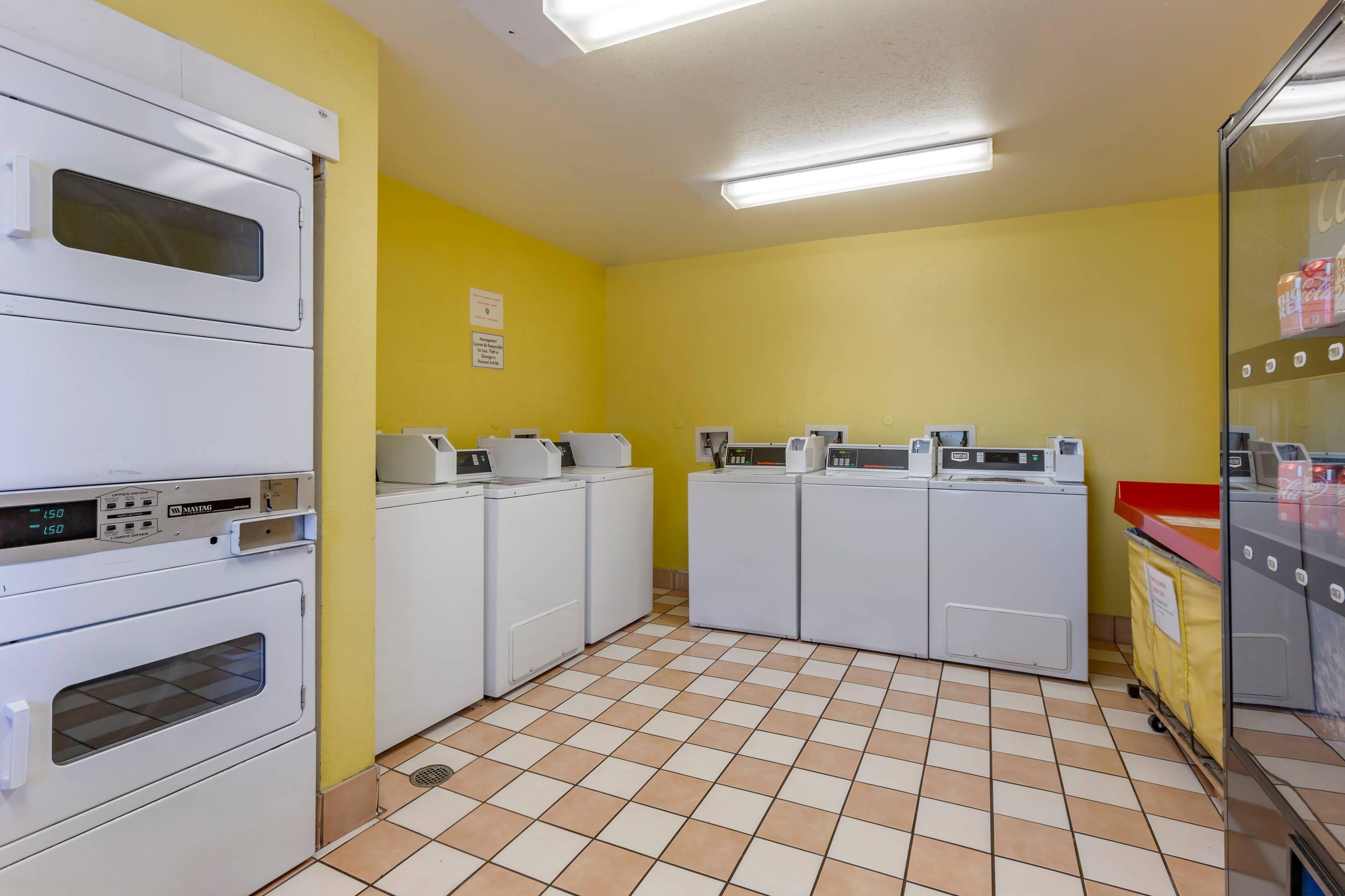 Guest laundry facilities