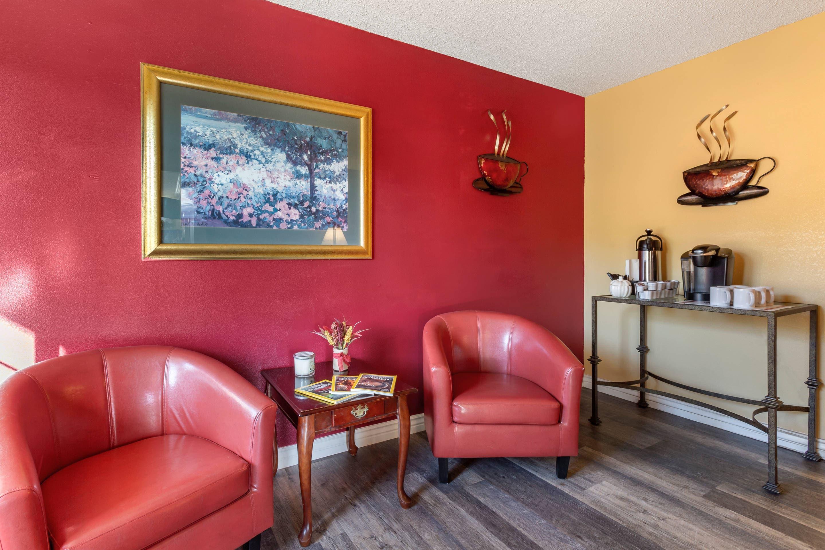 Lobby with sitting area