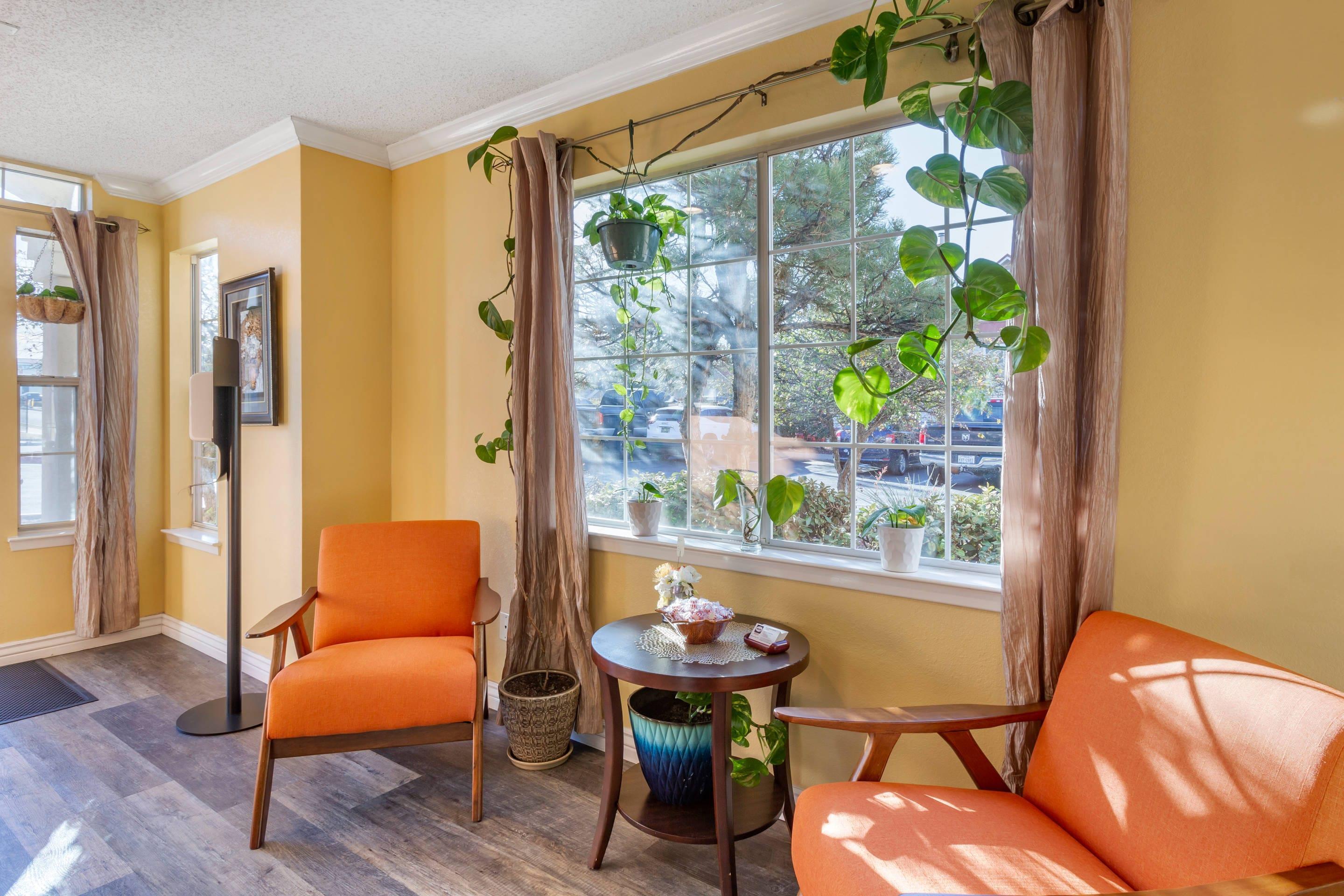 Lobby with sitting area