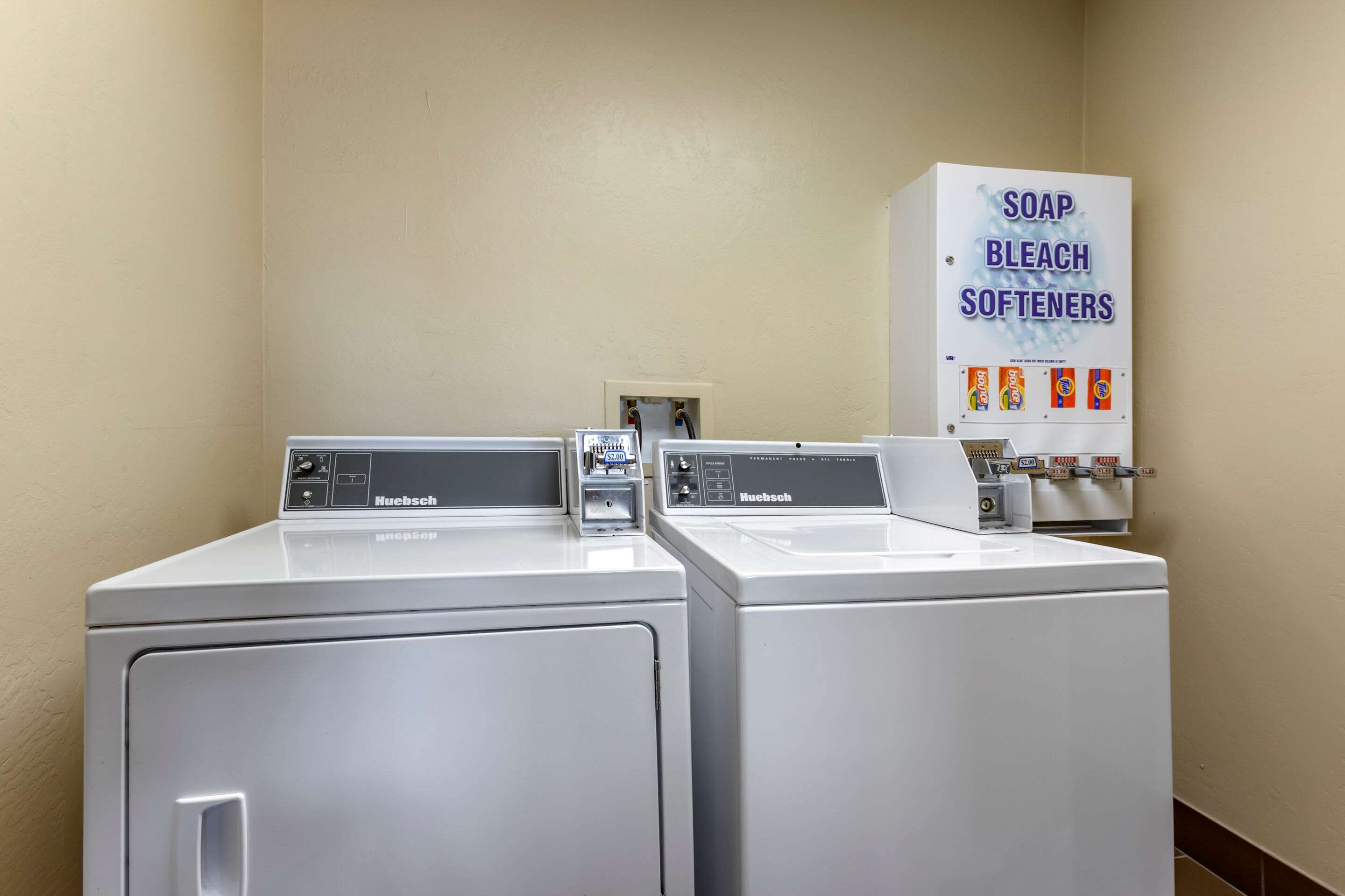 Guest laundry facilities