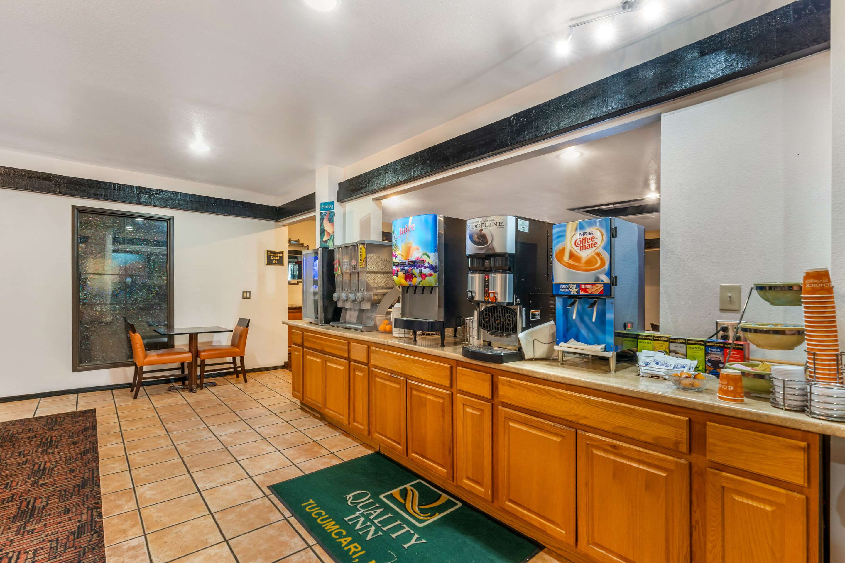 Breakfast bar