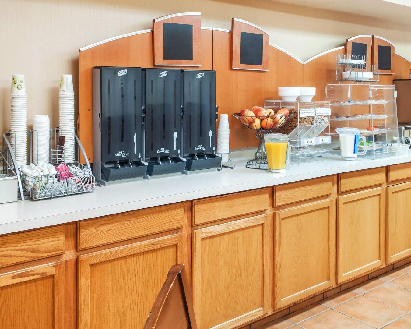 Breakfast counter
