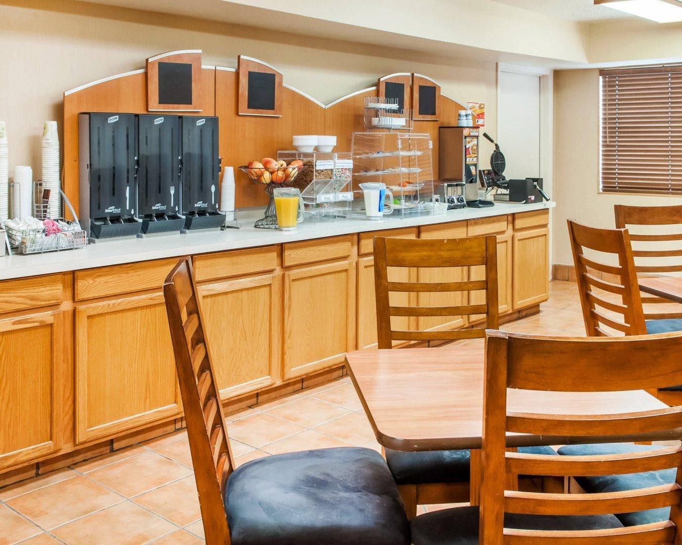 Free continental breakfast