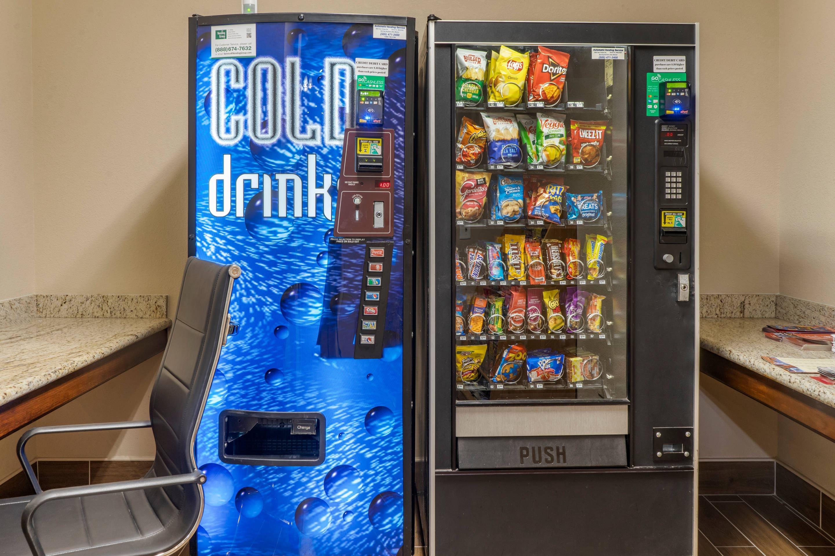 Hotel vending area | Comfort Inn Albuquerque Airport
