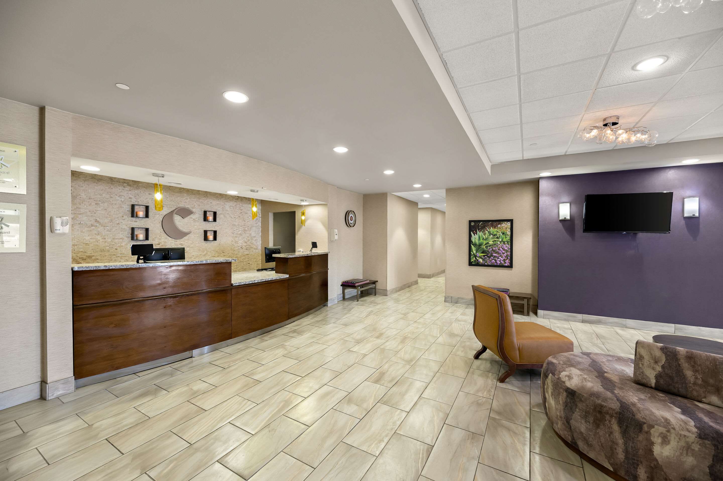 Hotel lobby