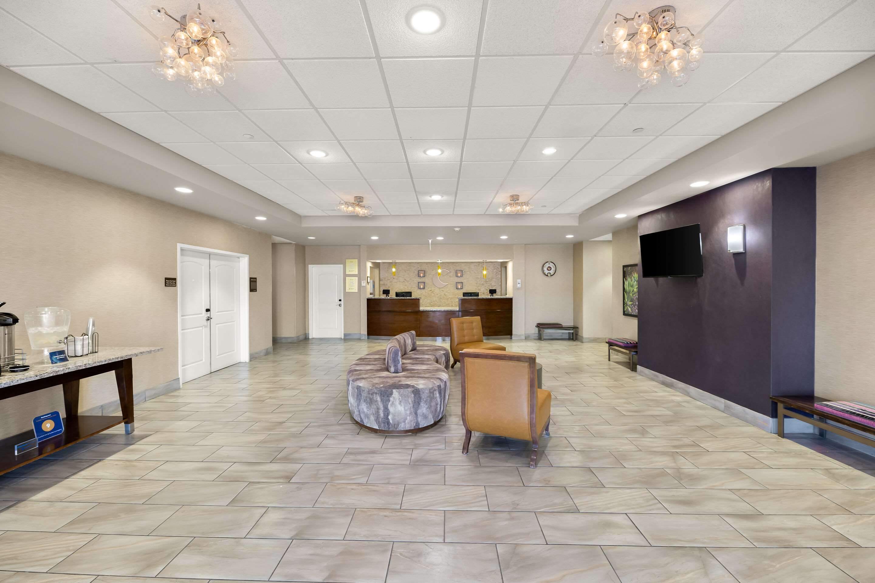 Hotel lobby