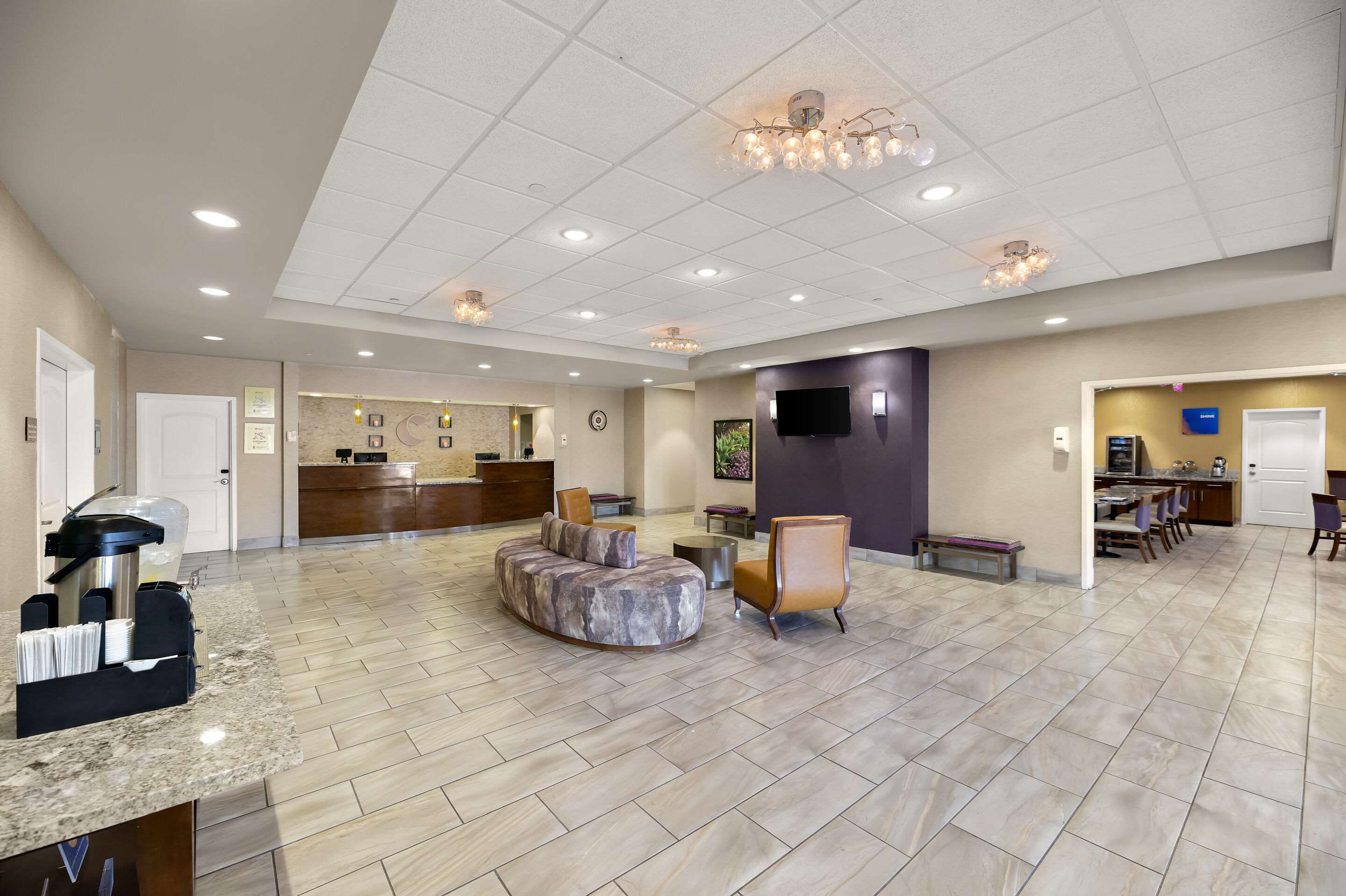 Hotel lobby
