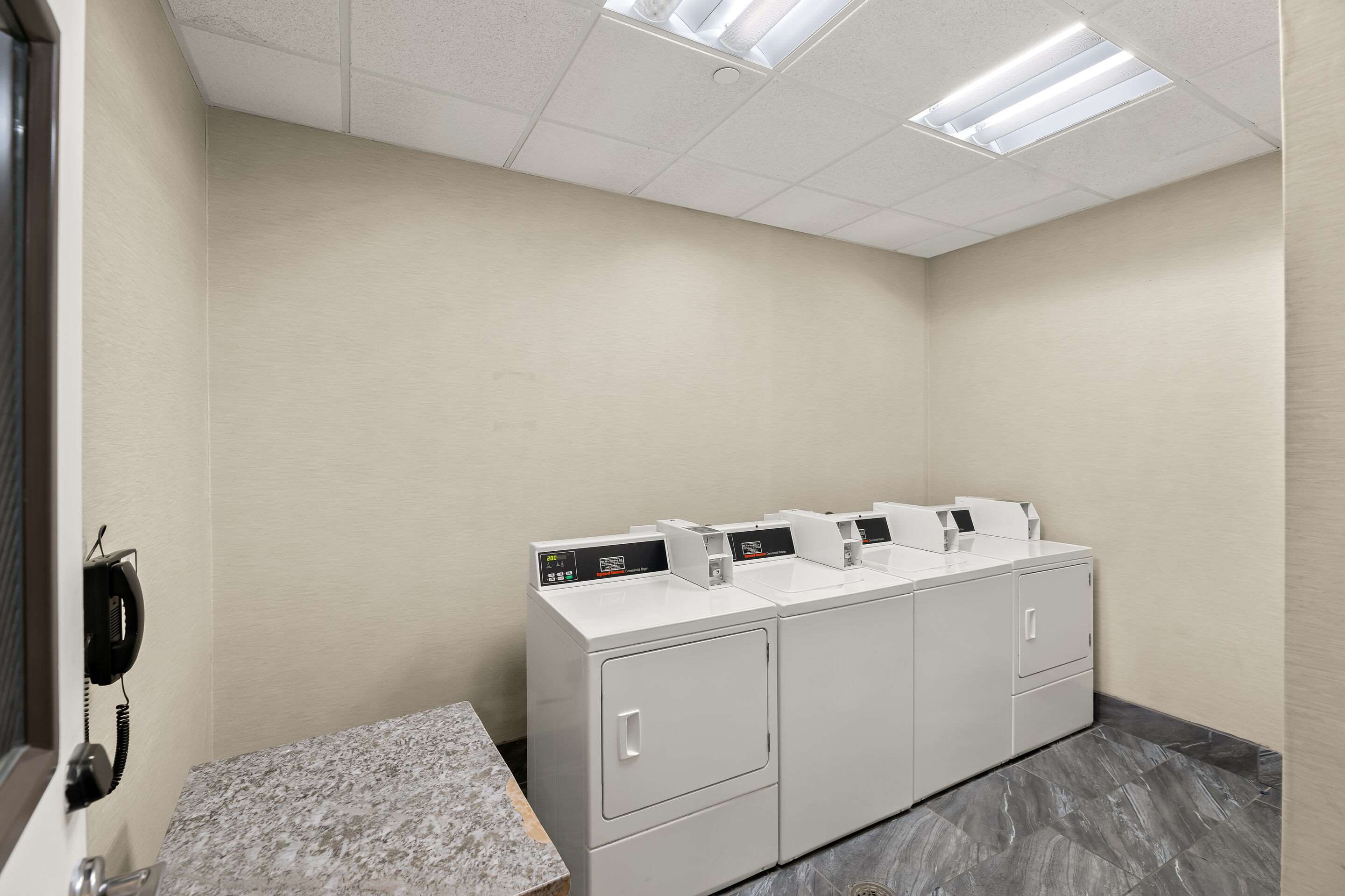 Guest laundry facilities