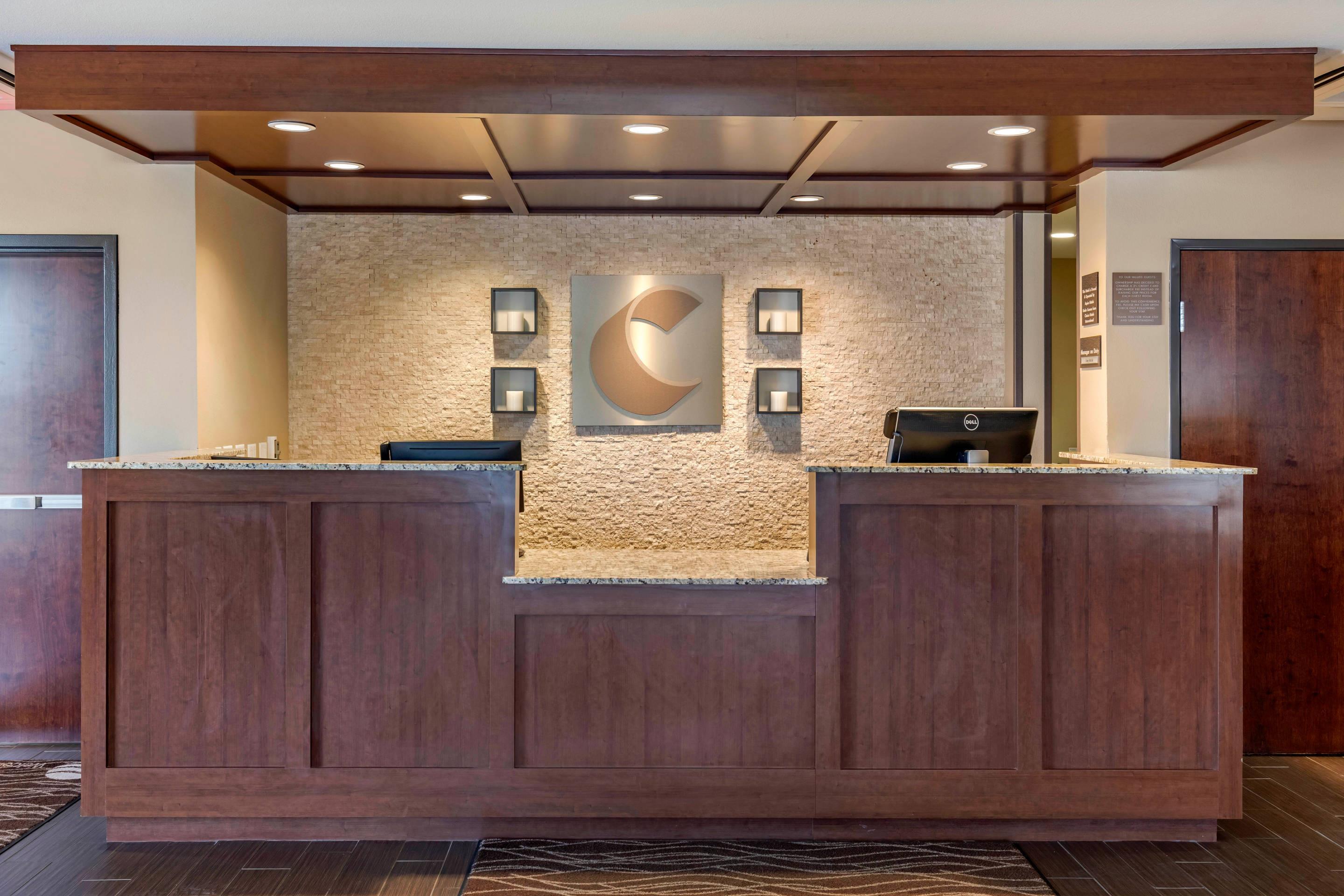 Front desk
