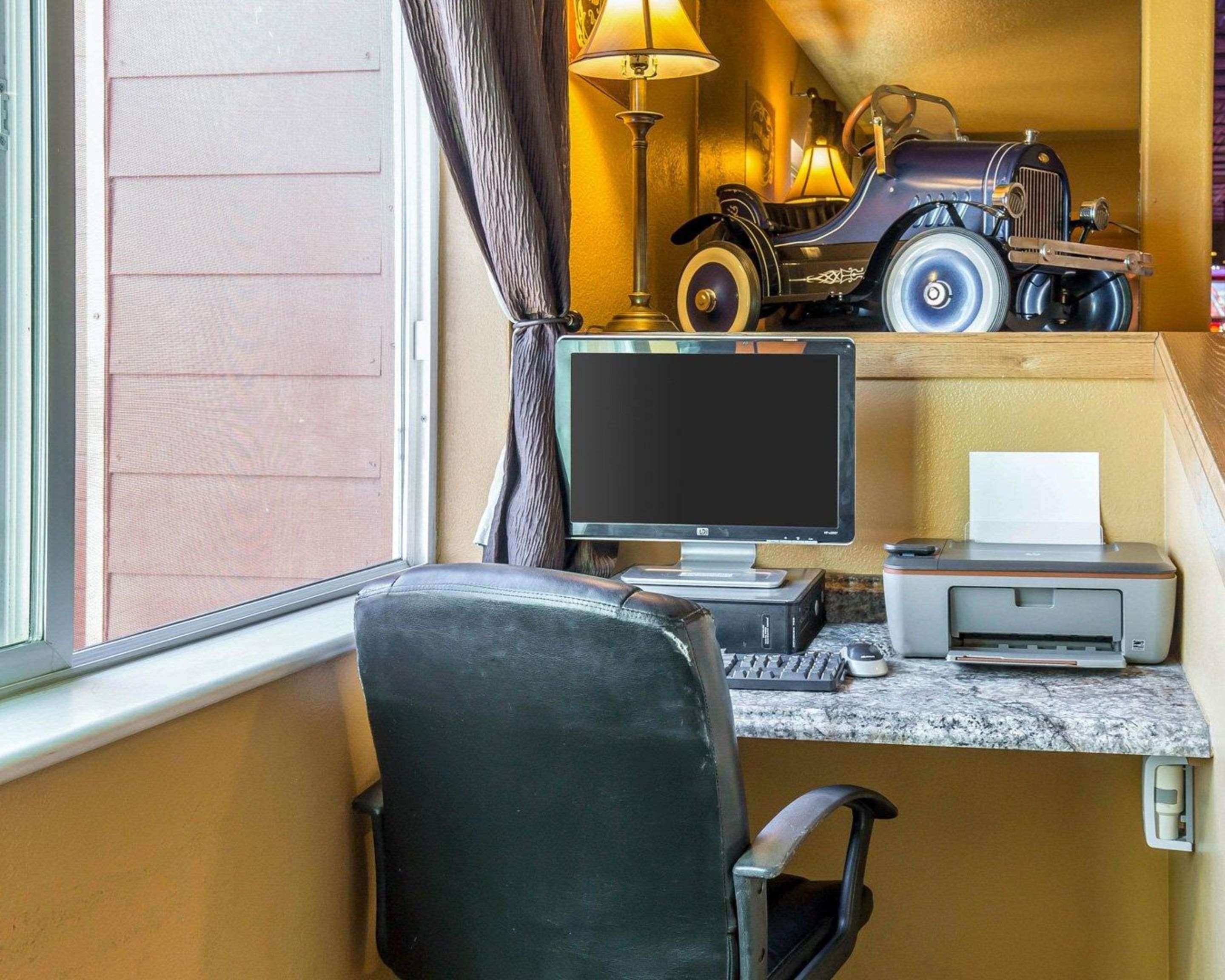 Business center with high-speed Internet access
