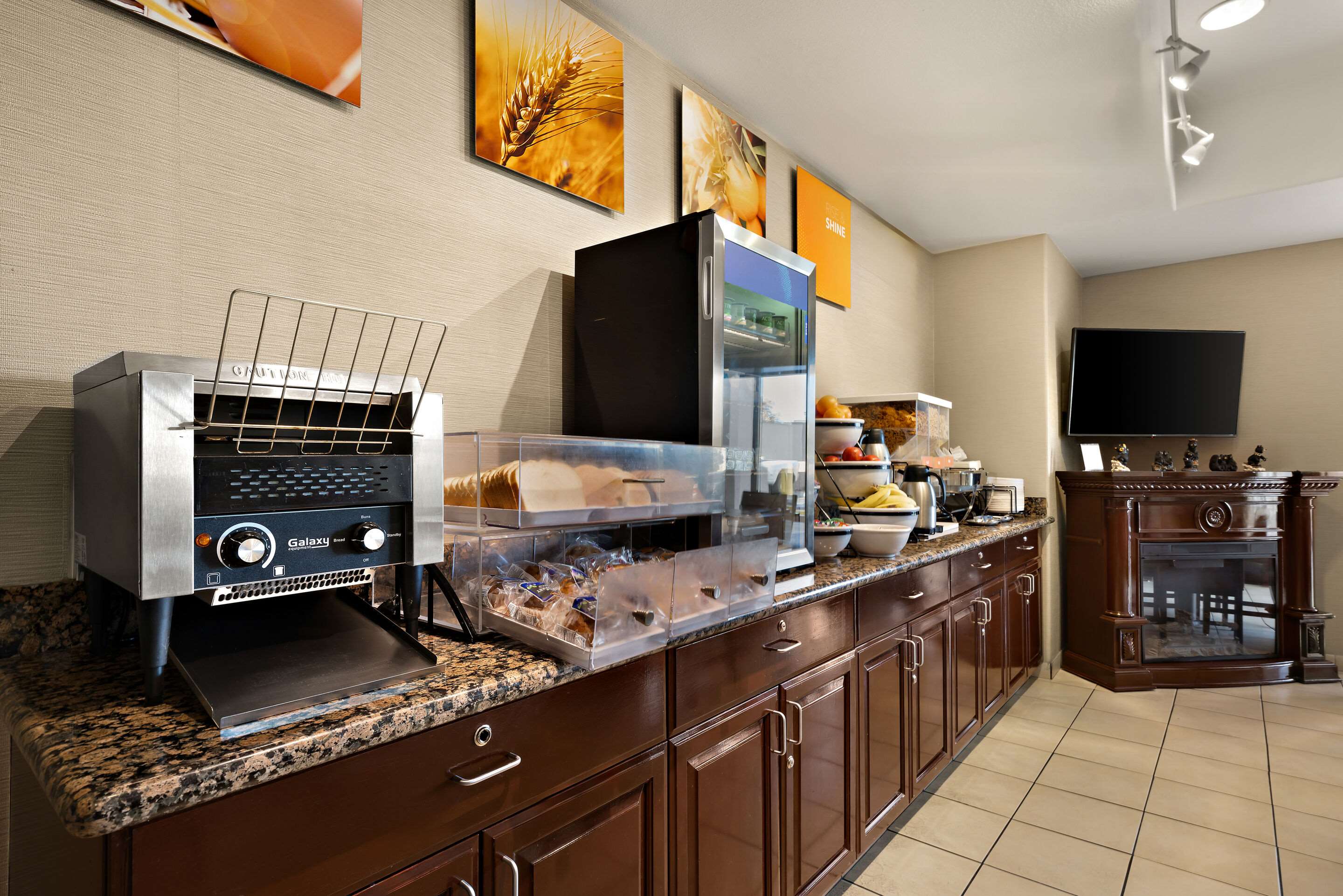 Breakfast counter
