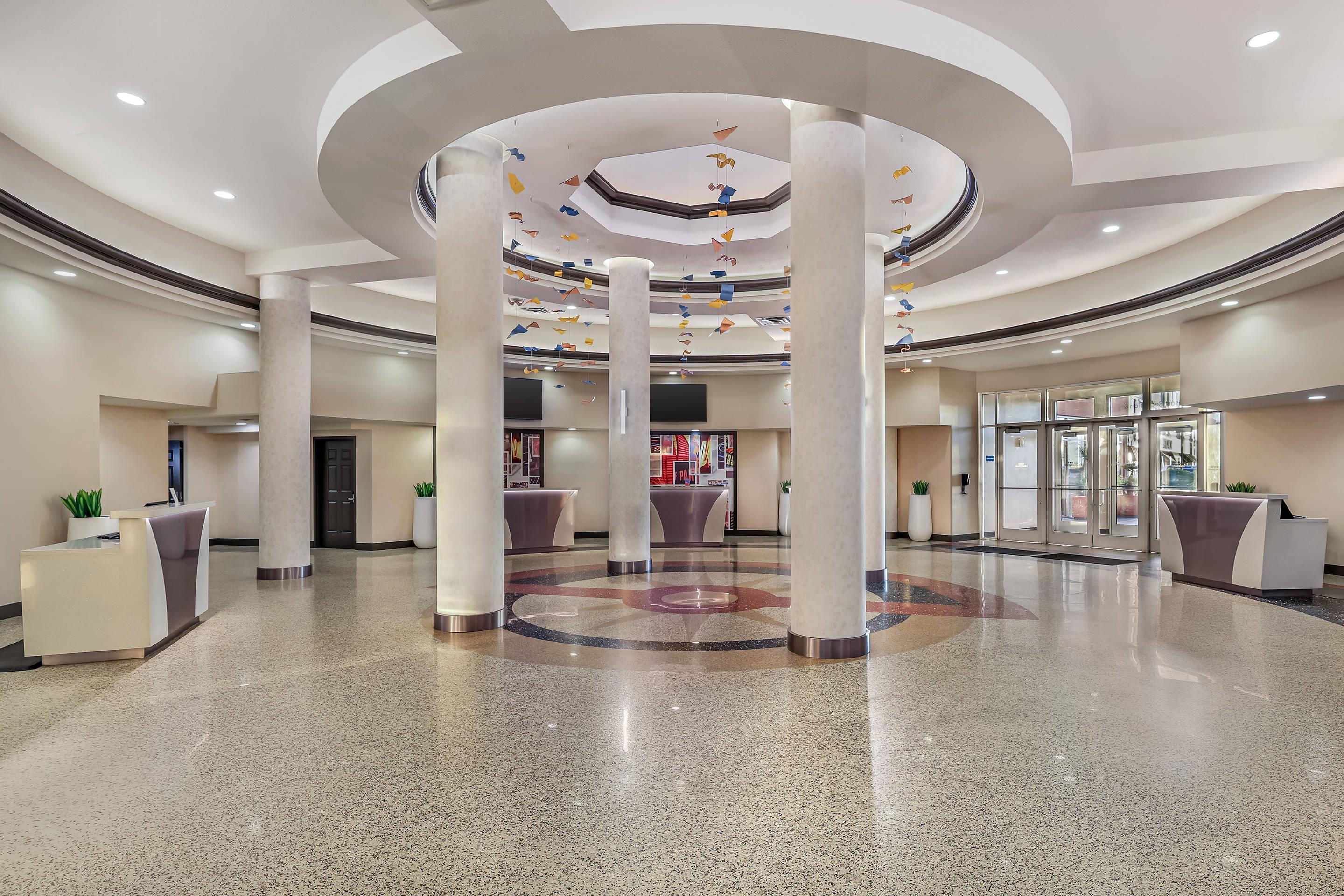Hotel lobby