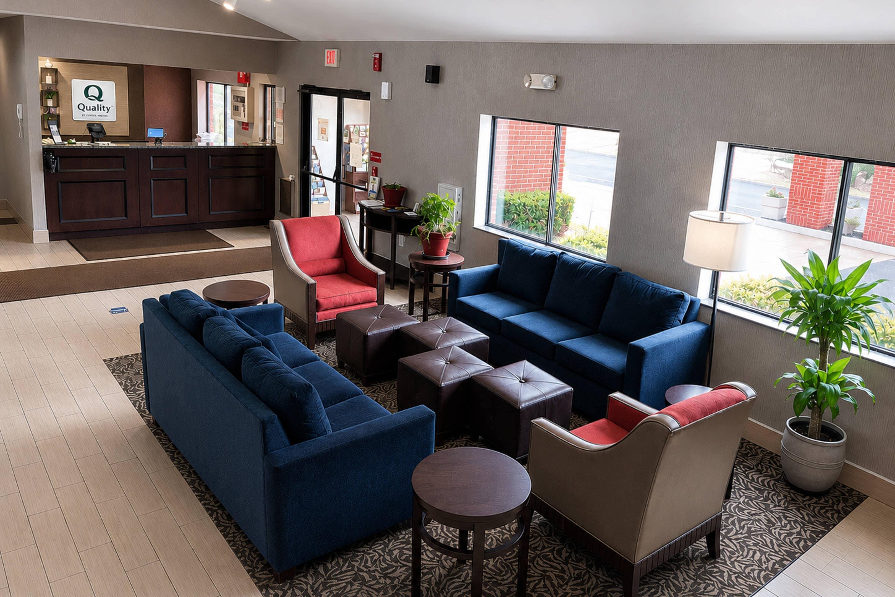 Hotel lobby